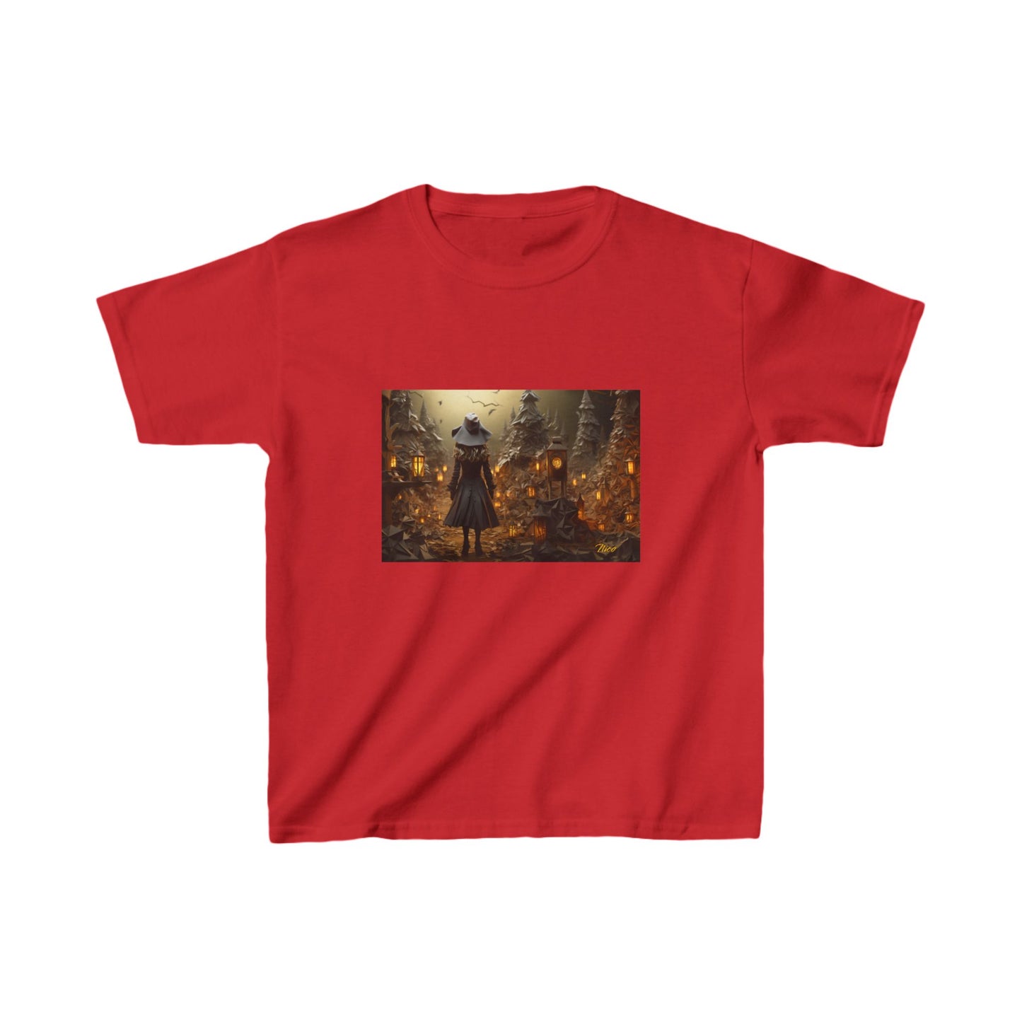 Halloween 2024 Series Print #3 Kids Heavy Cotton™ Tee