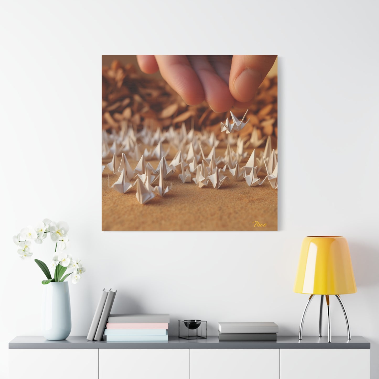 By The Seaside Series Print #3 - Streched Matte Canvas Print, 1.25" Thick