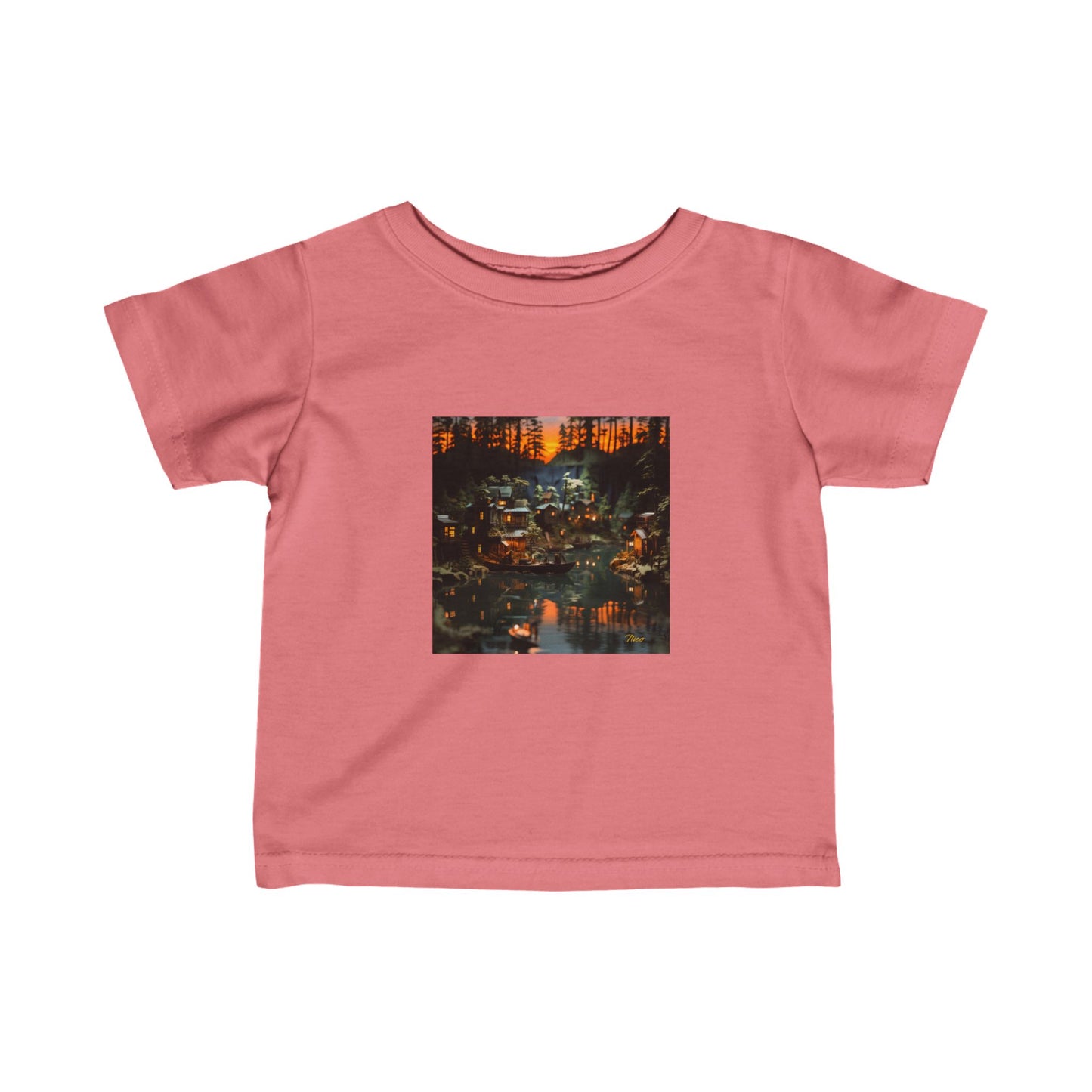 Born on A Bayou Series Print #2 Infant Fine Jersey Tee