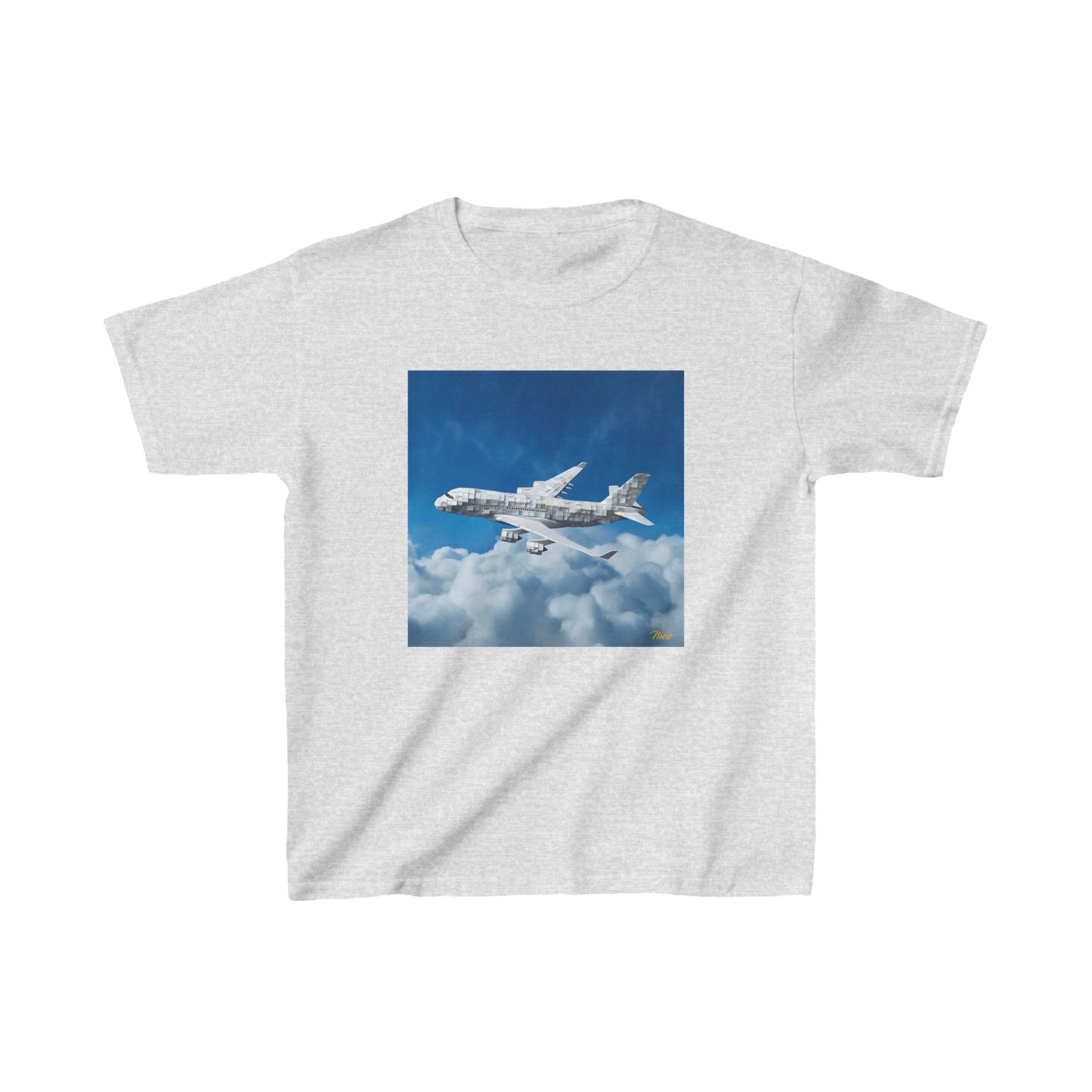 Frequent Flyer Miles Series Print #5 Kids Heavy Cotton™ Tee