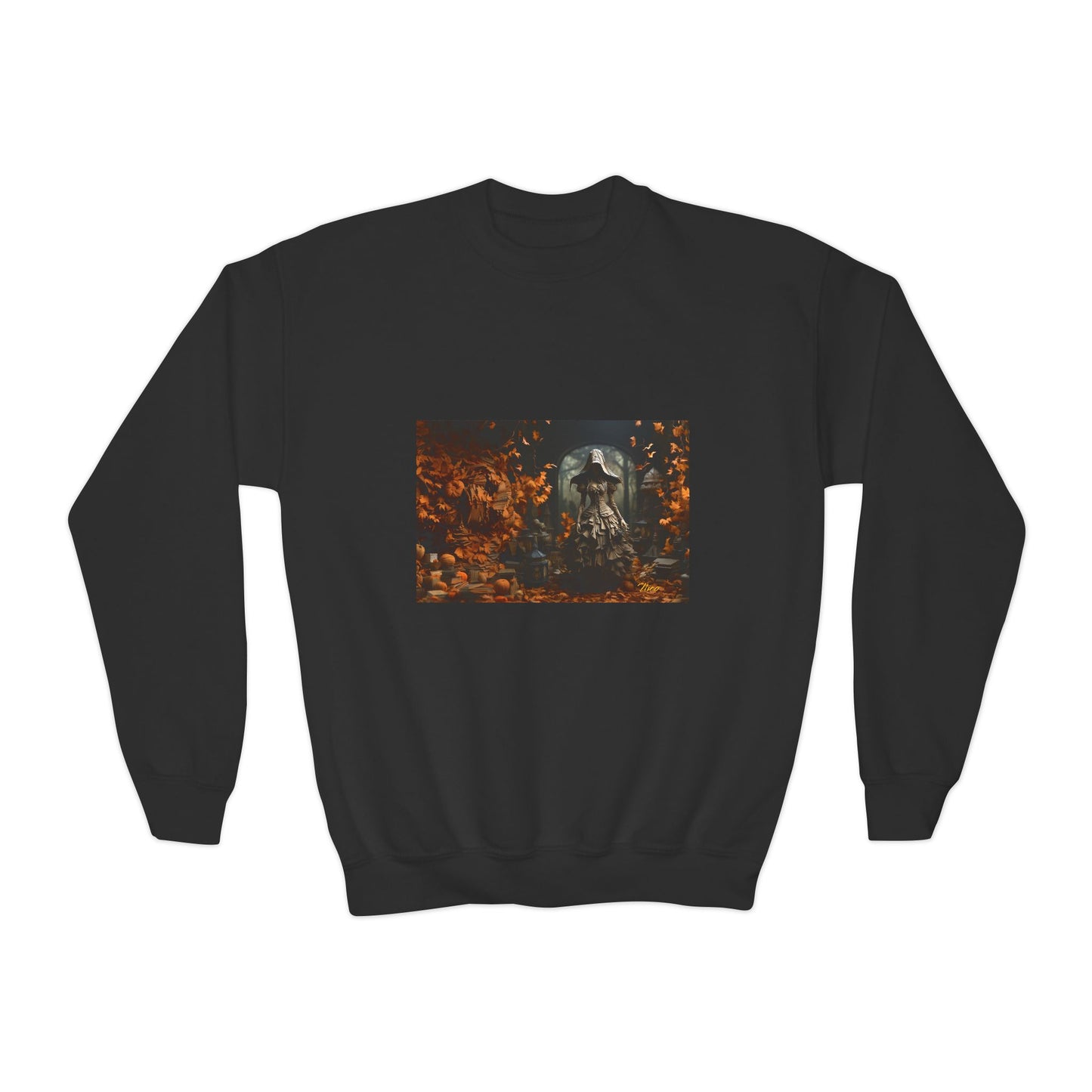 Halloween 2024 Series Print #7 Youth Crewneck Sweatshirt