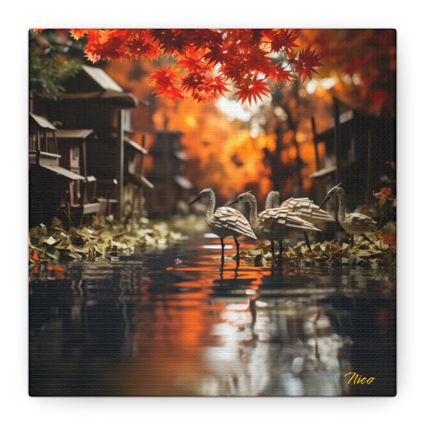 Born On A Bayou Print #8 - Streached Matte Canvas Print, 1.25" Thick