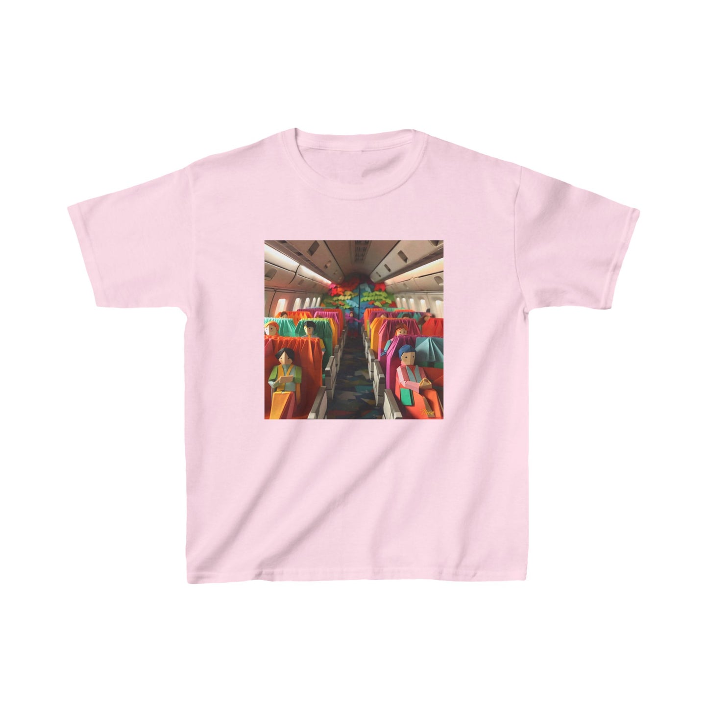 Frequent Flyer Miles Series Print #2 Kids Heavy Cotton™ Tee