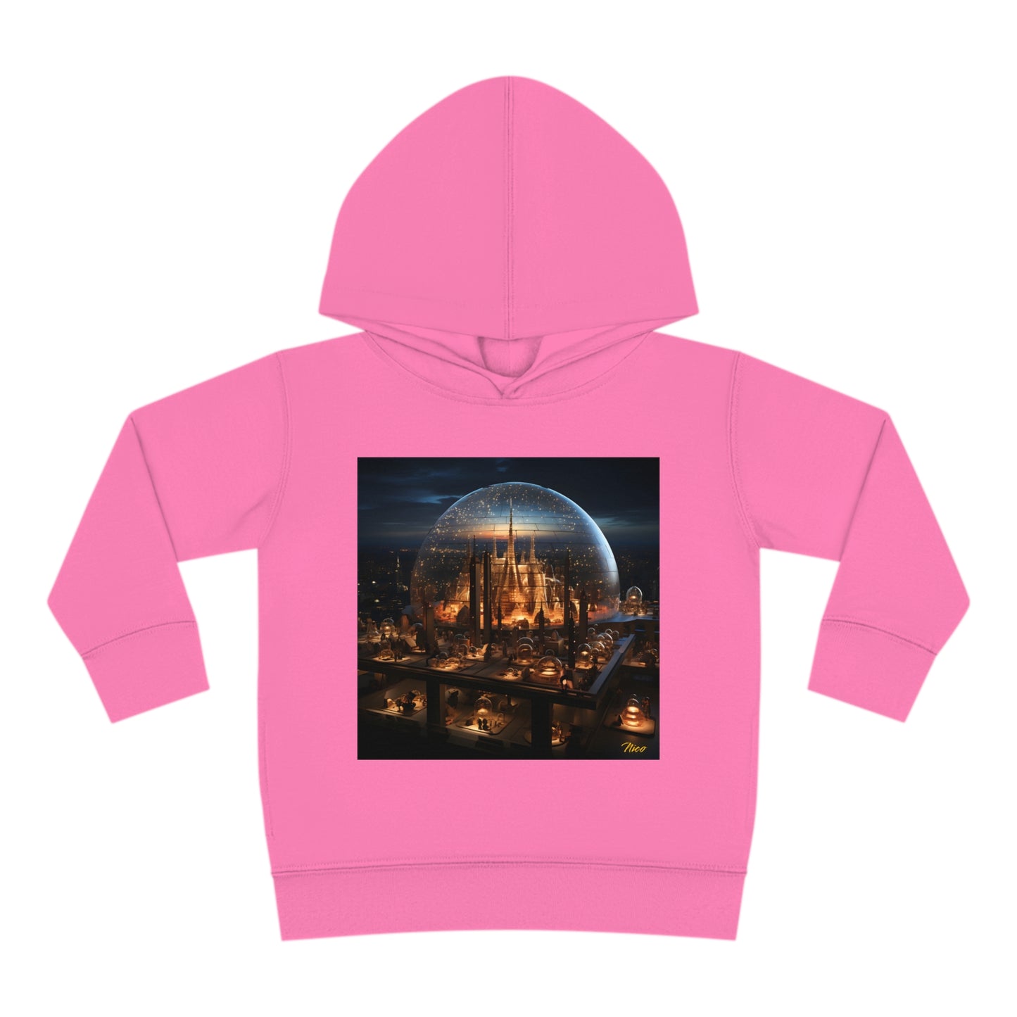 Elons' Dream Series Print #10 Toddler Pullover Fleece Hoodie