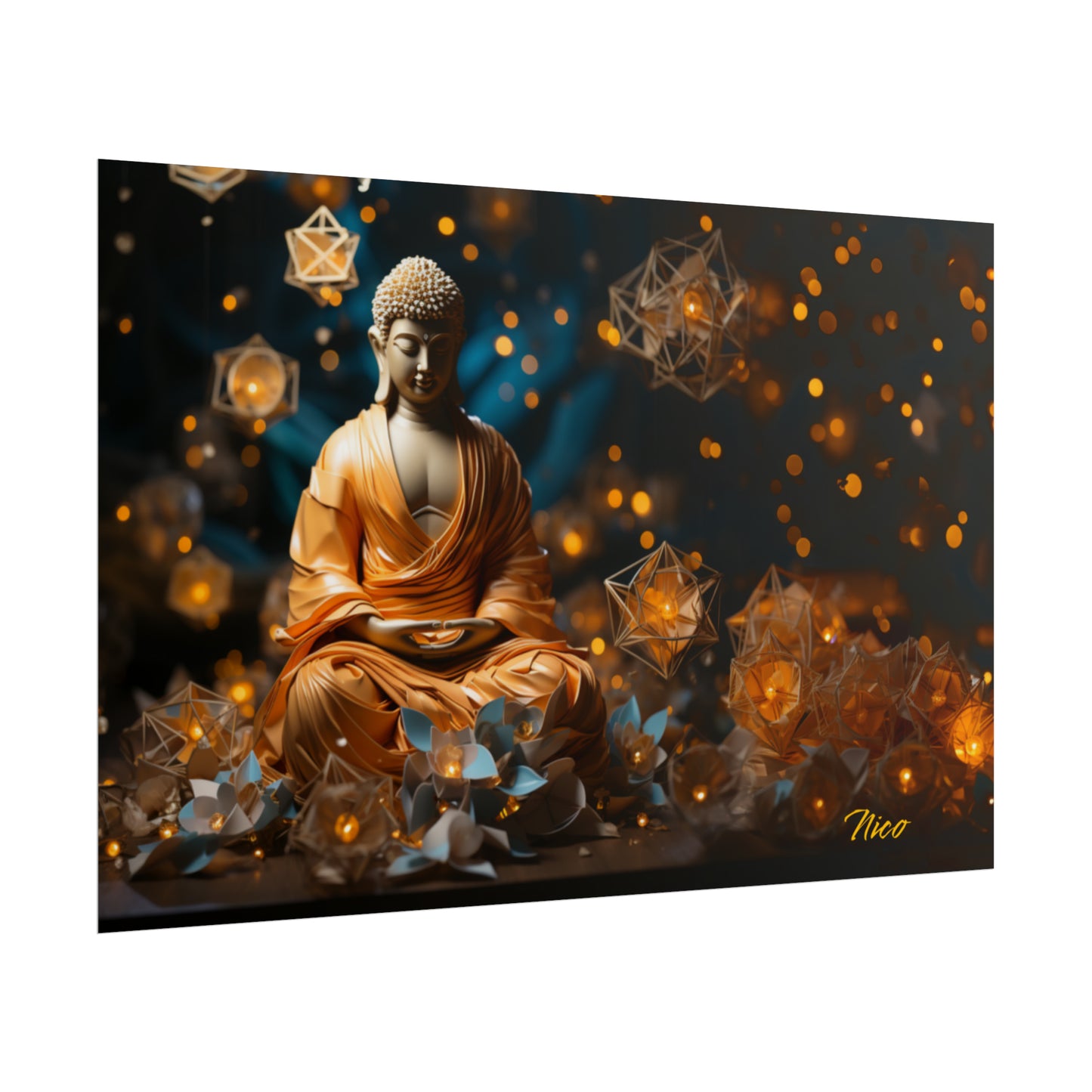 Ascending Buddha Series Print #8 - Fine Art, Matte or Semi-Gloss Print