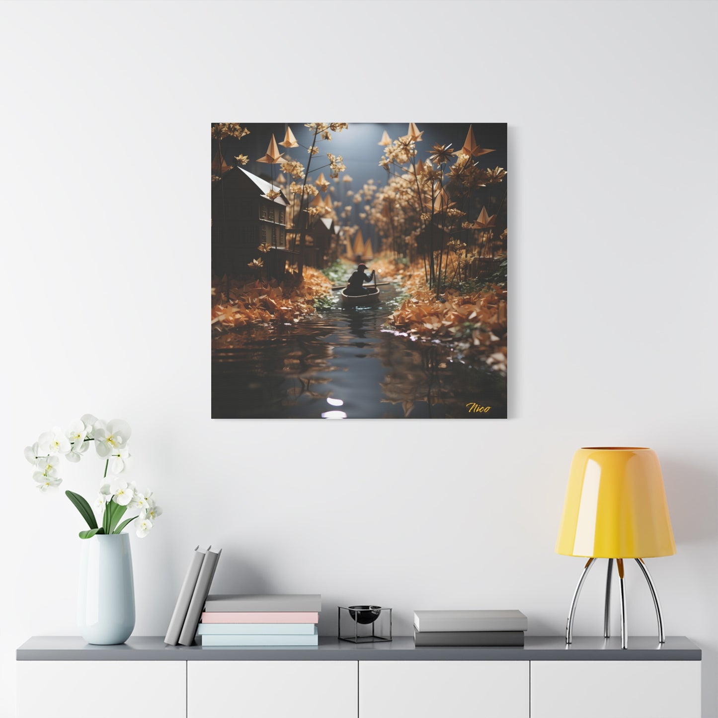 Born On A Bayou Print #5 - Streached Matte Canvas Print, 1.25" Thick