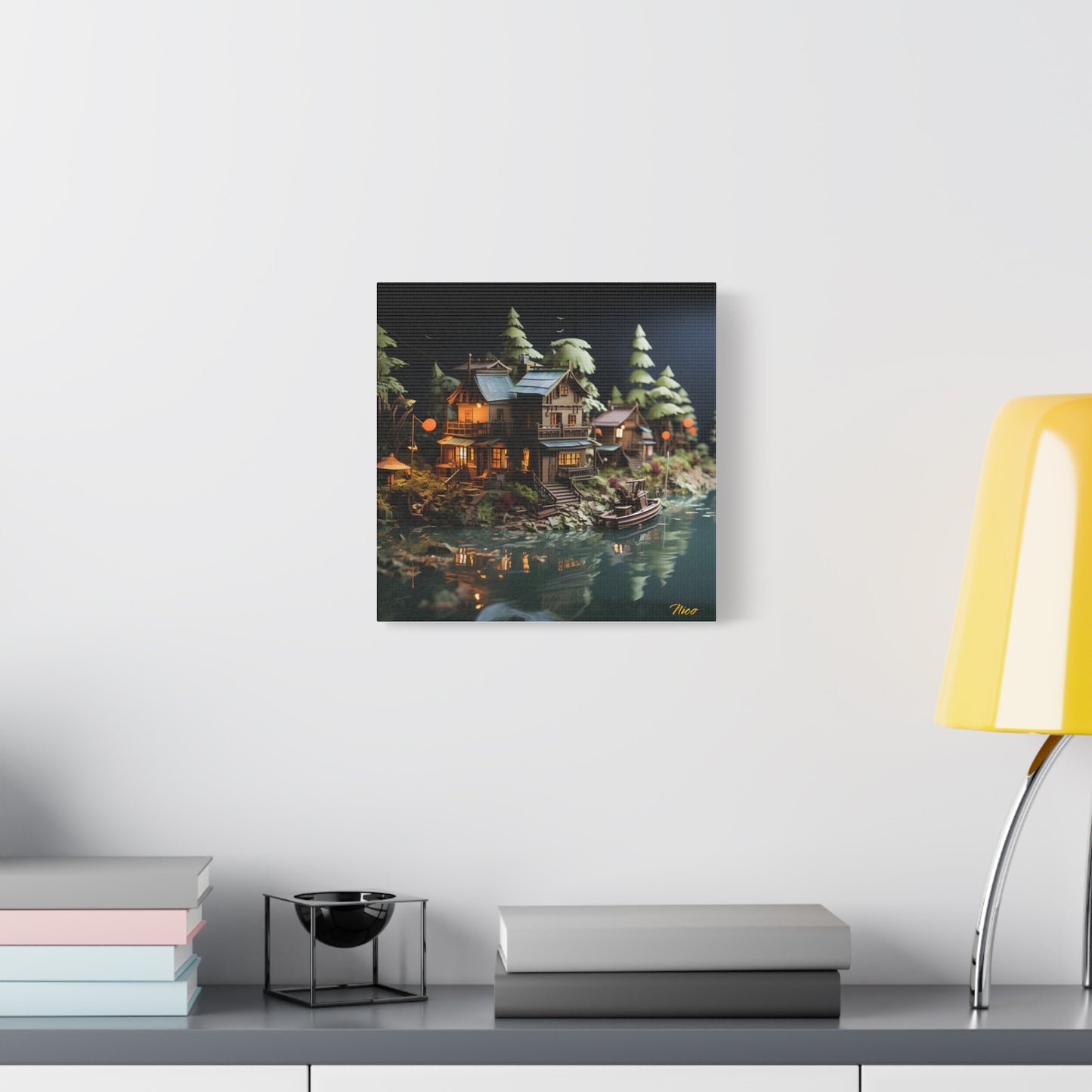 Born On A Bayou Print #8 - Streached Matte Canvas Print, 1.25" Thick