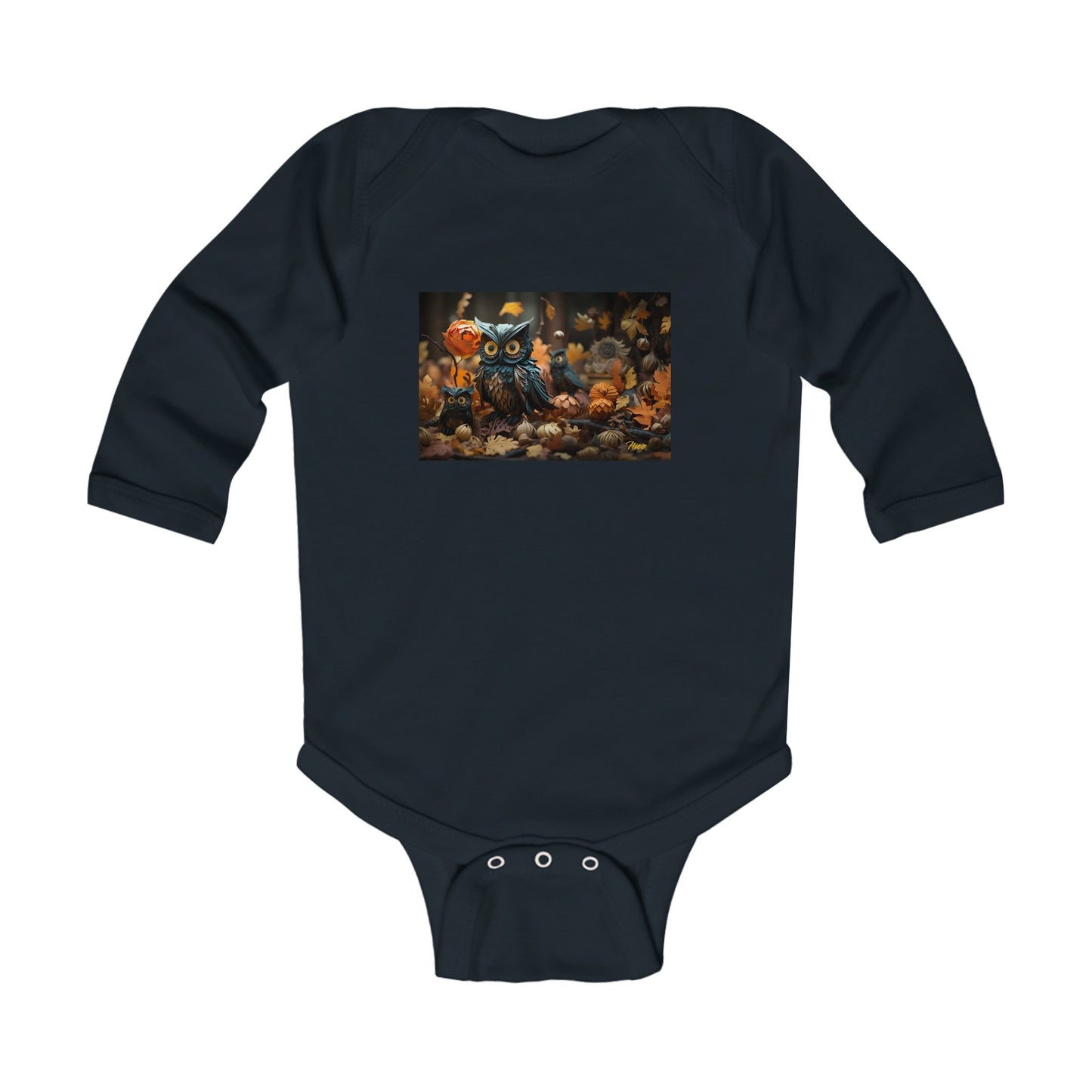 Halloween 2024 Series Print #8 Infant Long Sleeve Bodysuit