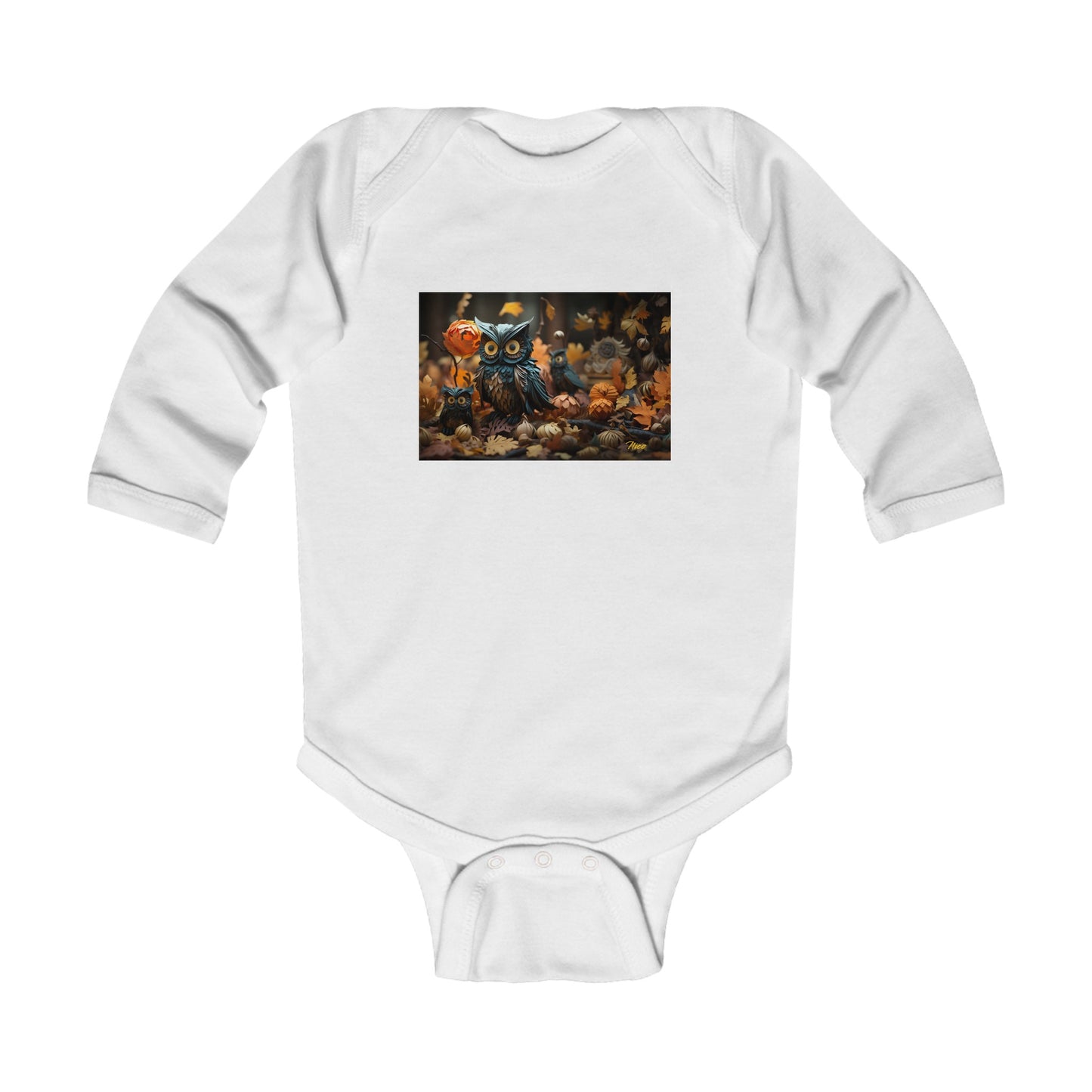 Halloween 2024 Series Print #8 Infant Long Sleeve Bodysuit