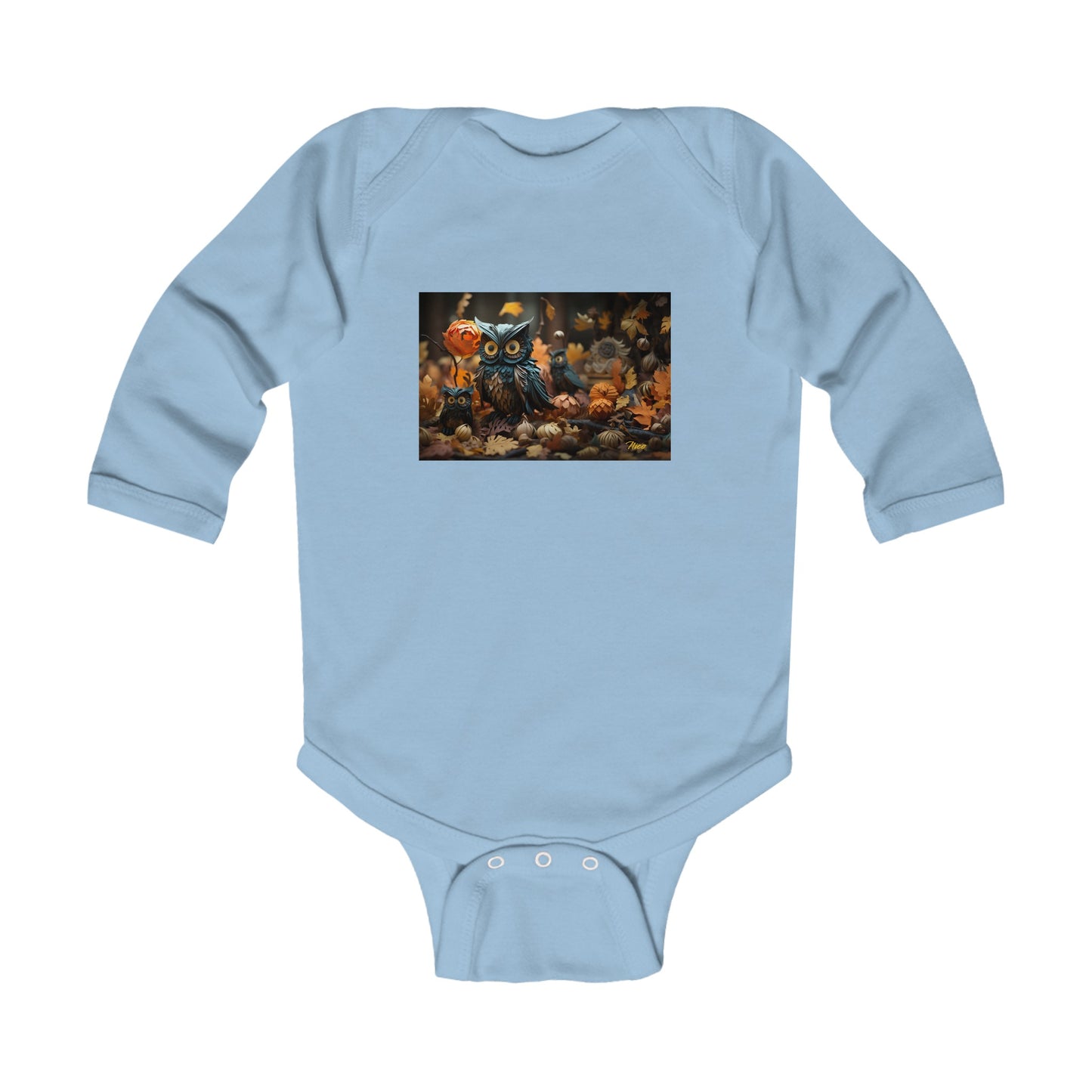 Halloween 2024 Series Print #8 Infant Long Sleeve Bodysuit