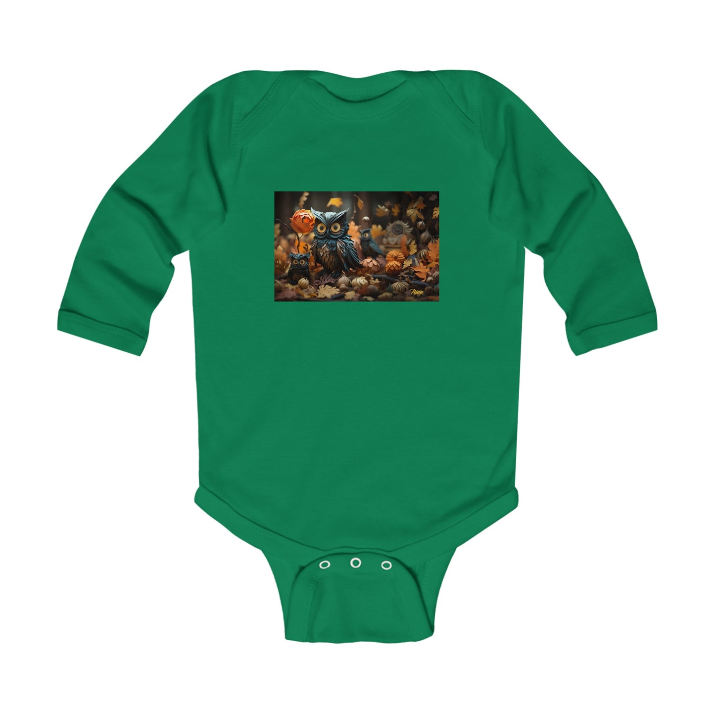 Halloween 2024 Series Print #8 Infant Long Sleeve Bodysuit