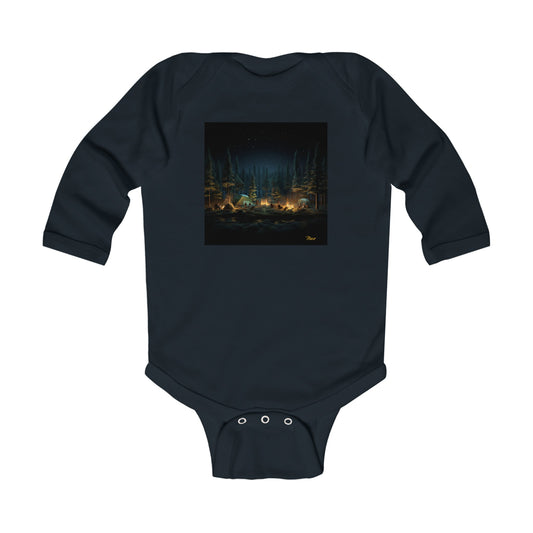 Under The Starry Skies Series Print #2 Infant Long Sleeve Bodysuit