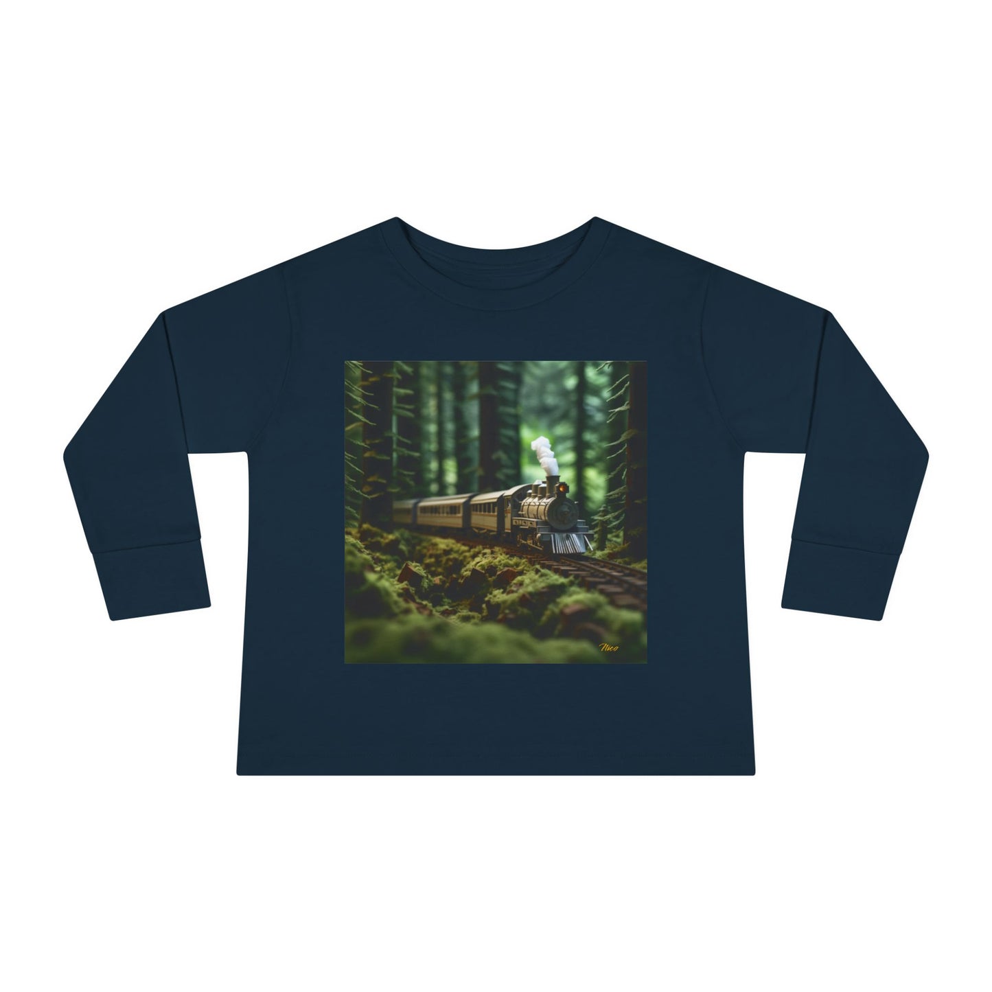 Orient Express Series Print #7 Toddler Long Sleeve Tee