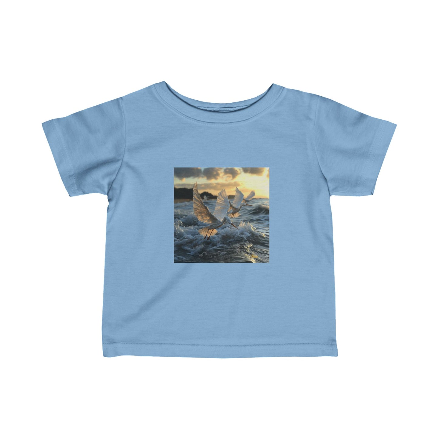 By The Seaside Series Print #10 Infant Fine Jersey Tee