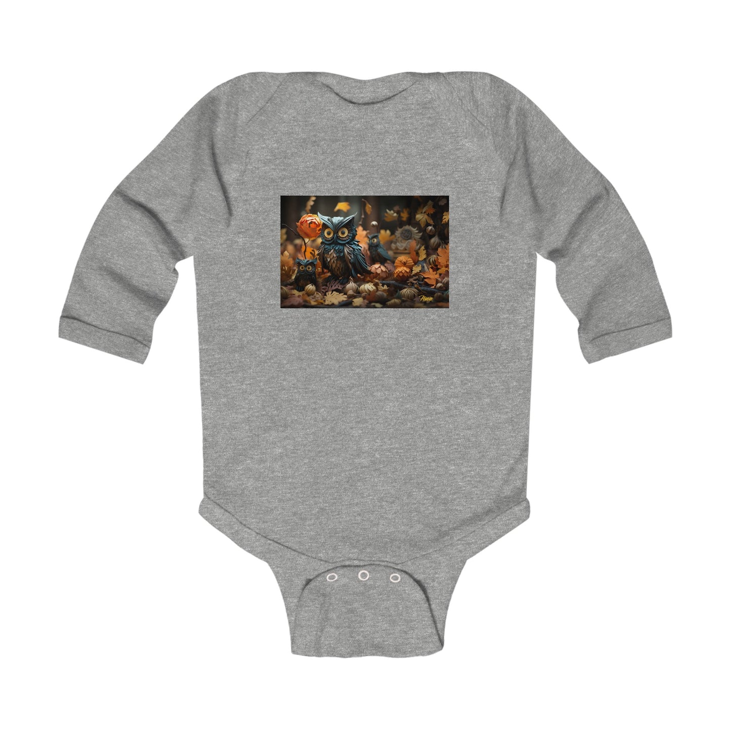 Halloween 2024 Series Print #8 Infant Long Sleeve Bodysuit