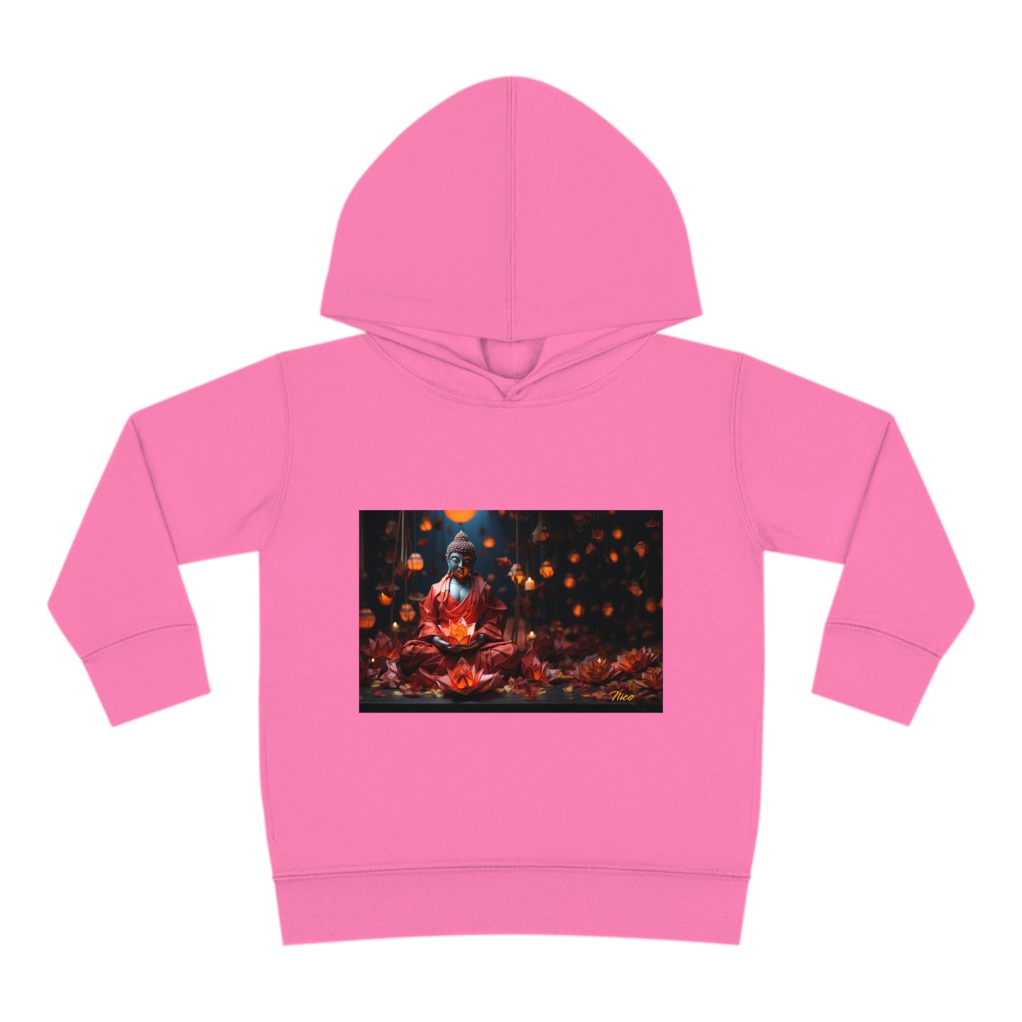 Ascending Buddah Series Print #2 Toddler Pullover Fleece Hoodie