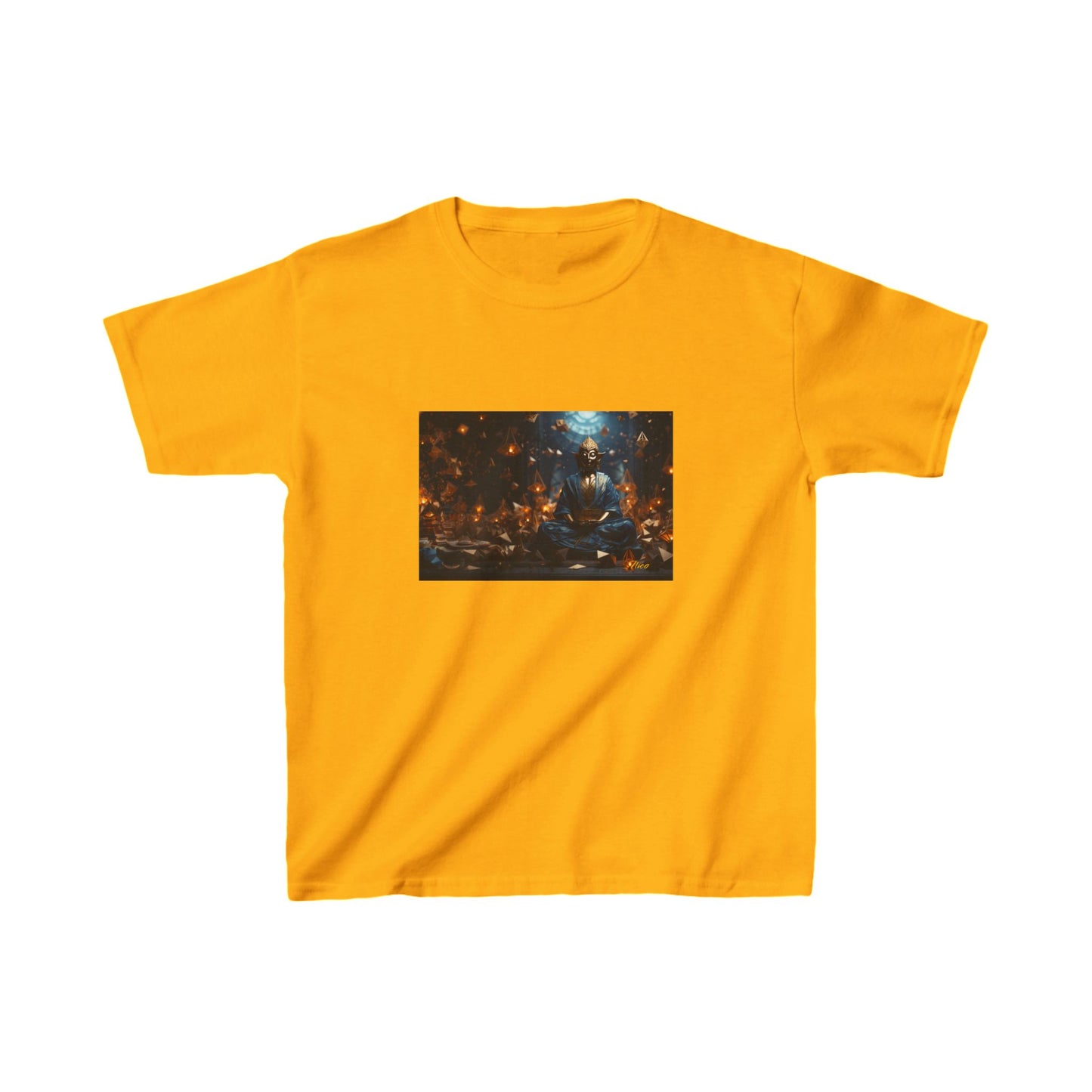 Ascending Buddah Series Print #1 Kids Heavy Cotton™ Tee