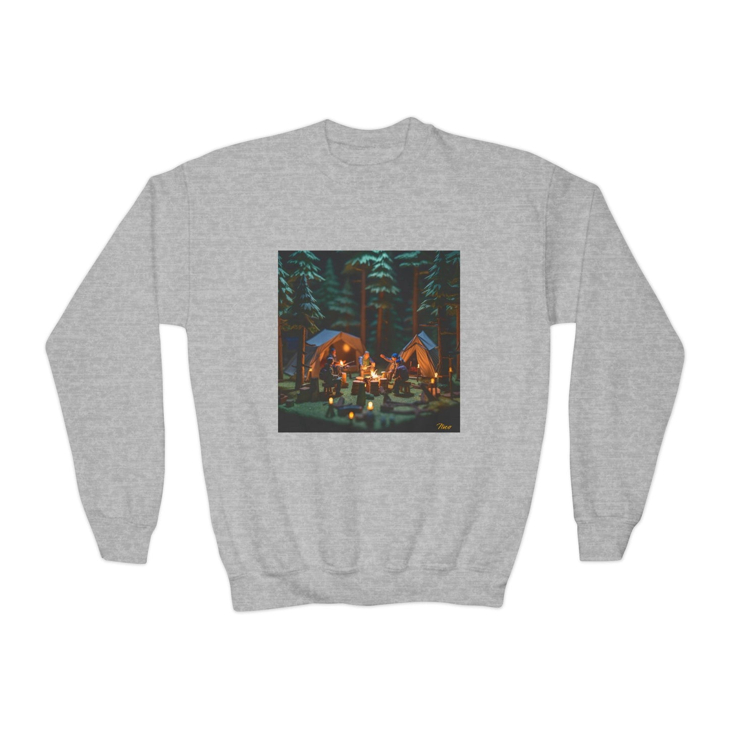 Under The Starry Skies Series Print #10 Youth Crewneck Sweatshirt