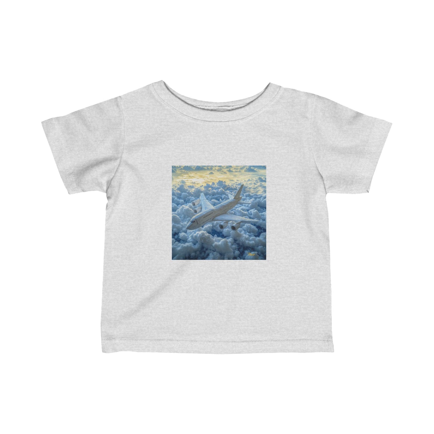 Frequent Flyer Miles Series Print #10 Infant Fine Jersey Tee