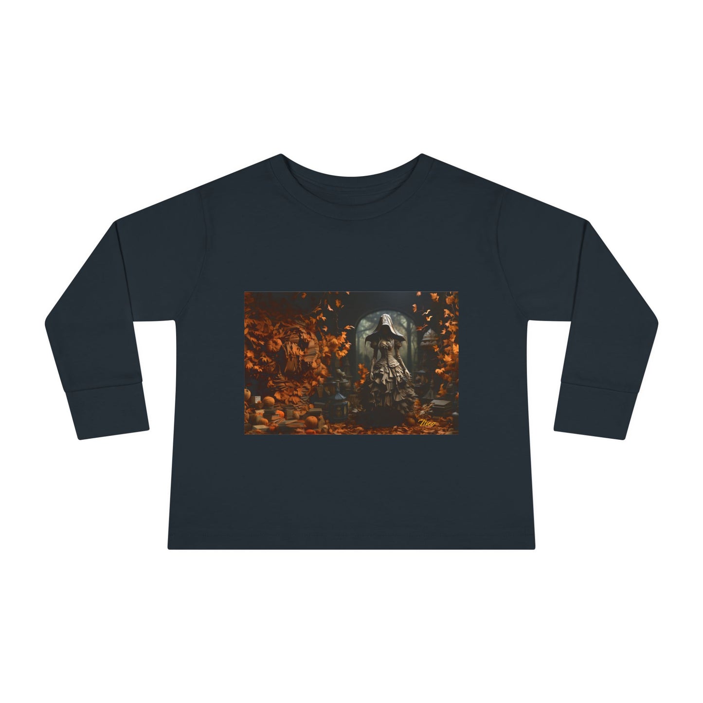 Halloween 2024 Series Print #7 Toddler Long Sleeve Tee