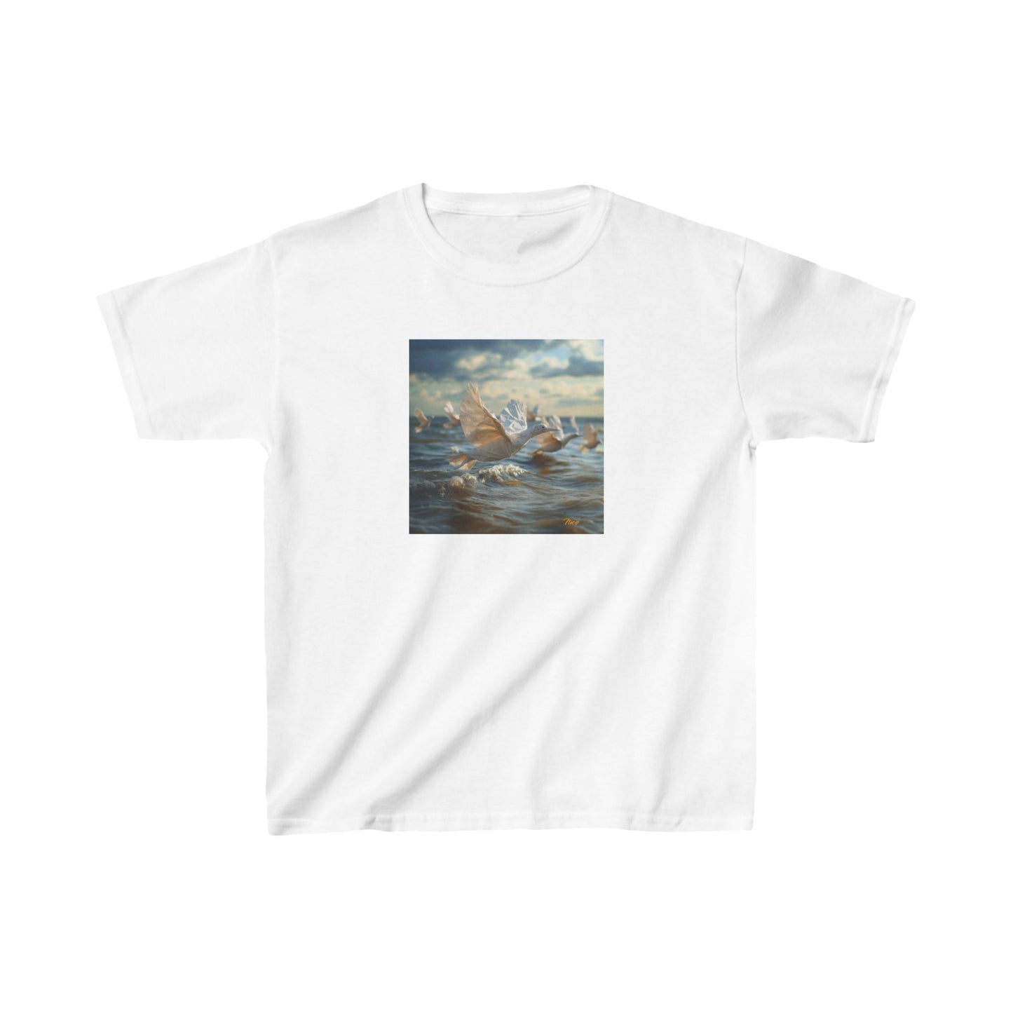 By The Seaside Series Print #7 Kids Heavy Cotton™ Tee