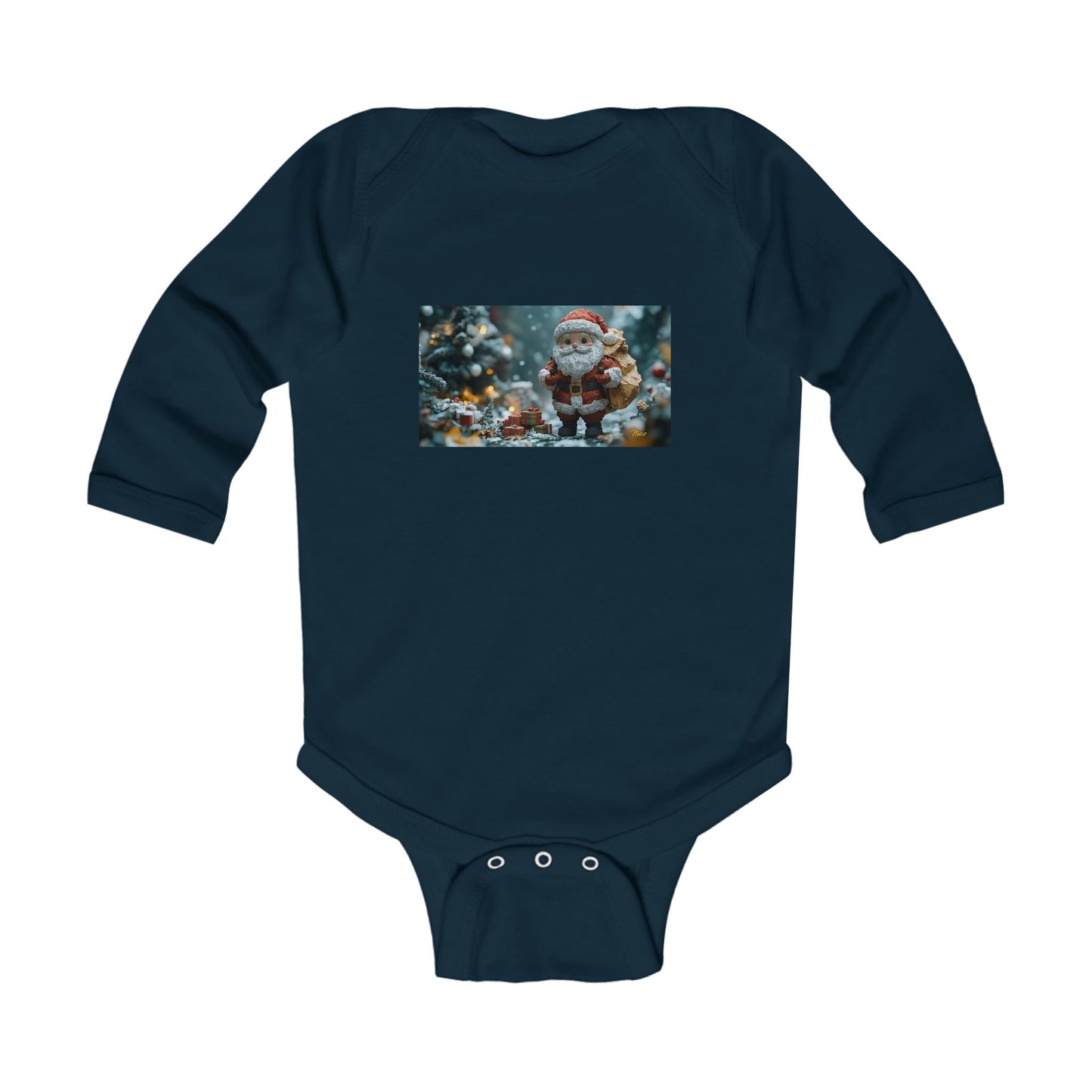 Chirstmas 2024 Series Print #5 Infant Long Sleeve Bodysuit