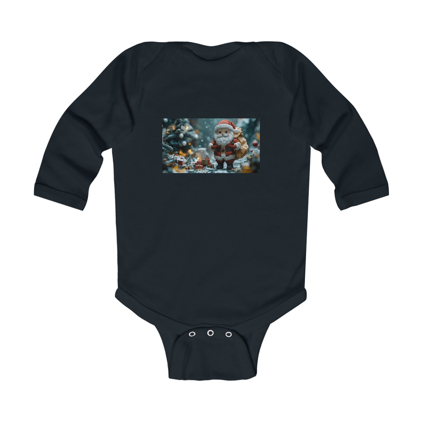 Chirstmas 2024 Series Print #5 Infant Long Sleeve Bodysuit