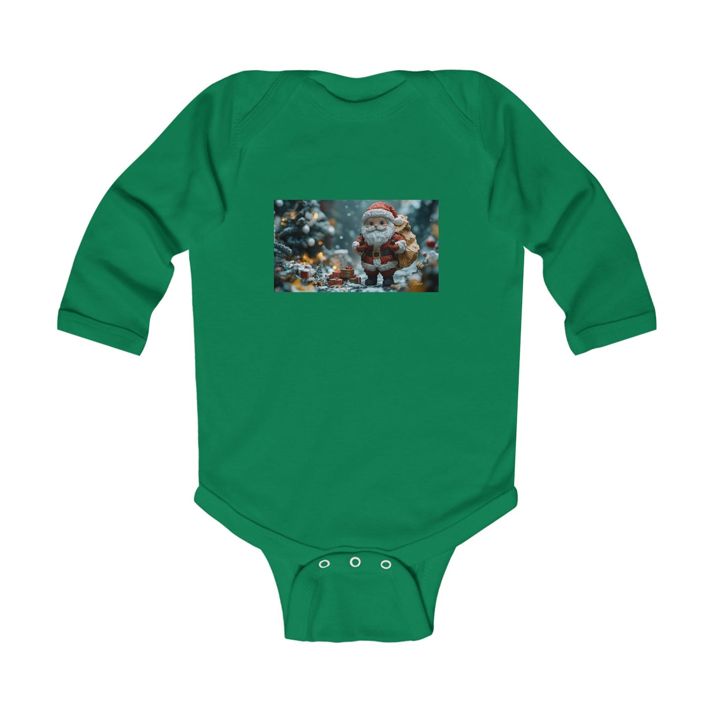 Chirstmas 2024 Series Print #5 Infant Long Sleeve Bodysuit