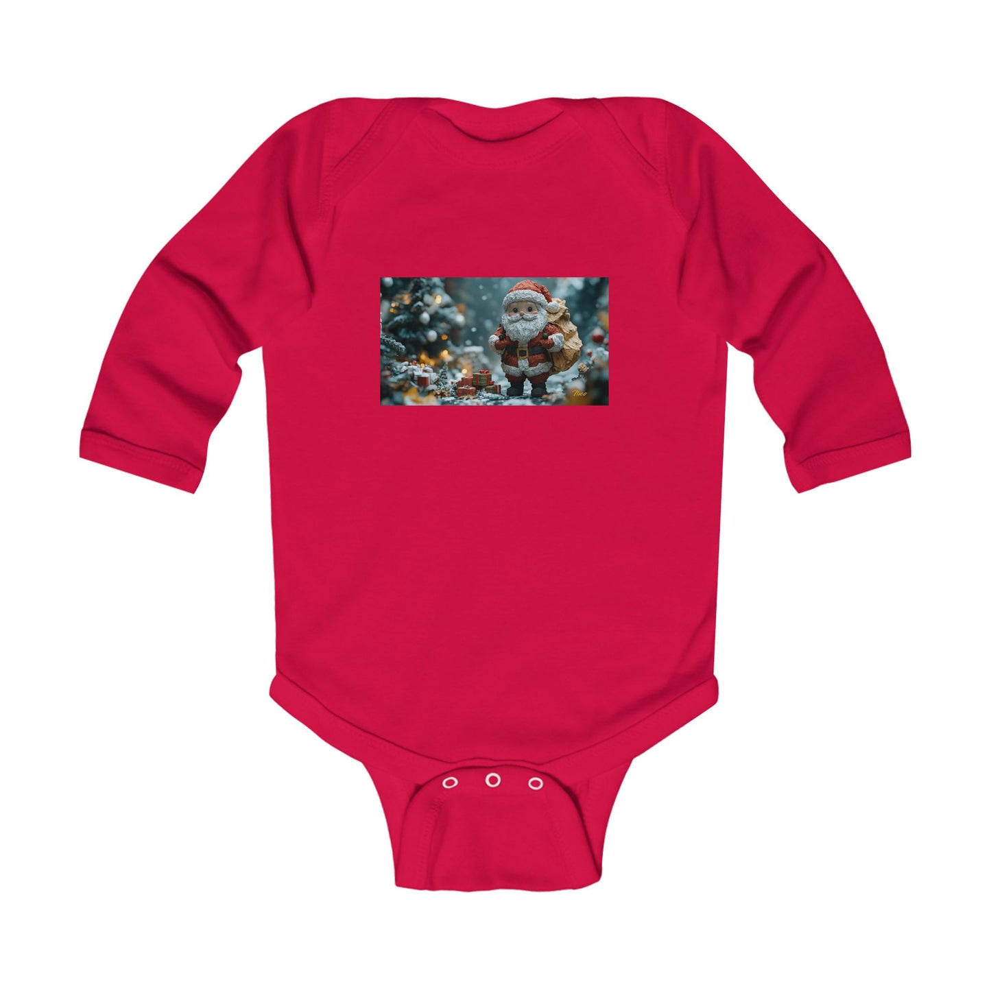 Chirstmas 2024 Series Print #5 Infant Long Sleeve Bodysuit