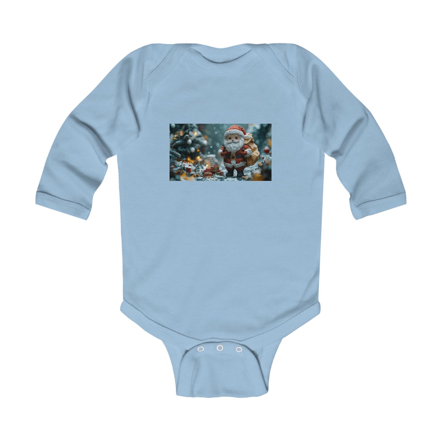 Chirstmas 2024 Series Print #5 Infant Long Sleeve Bodysuit