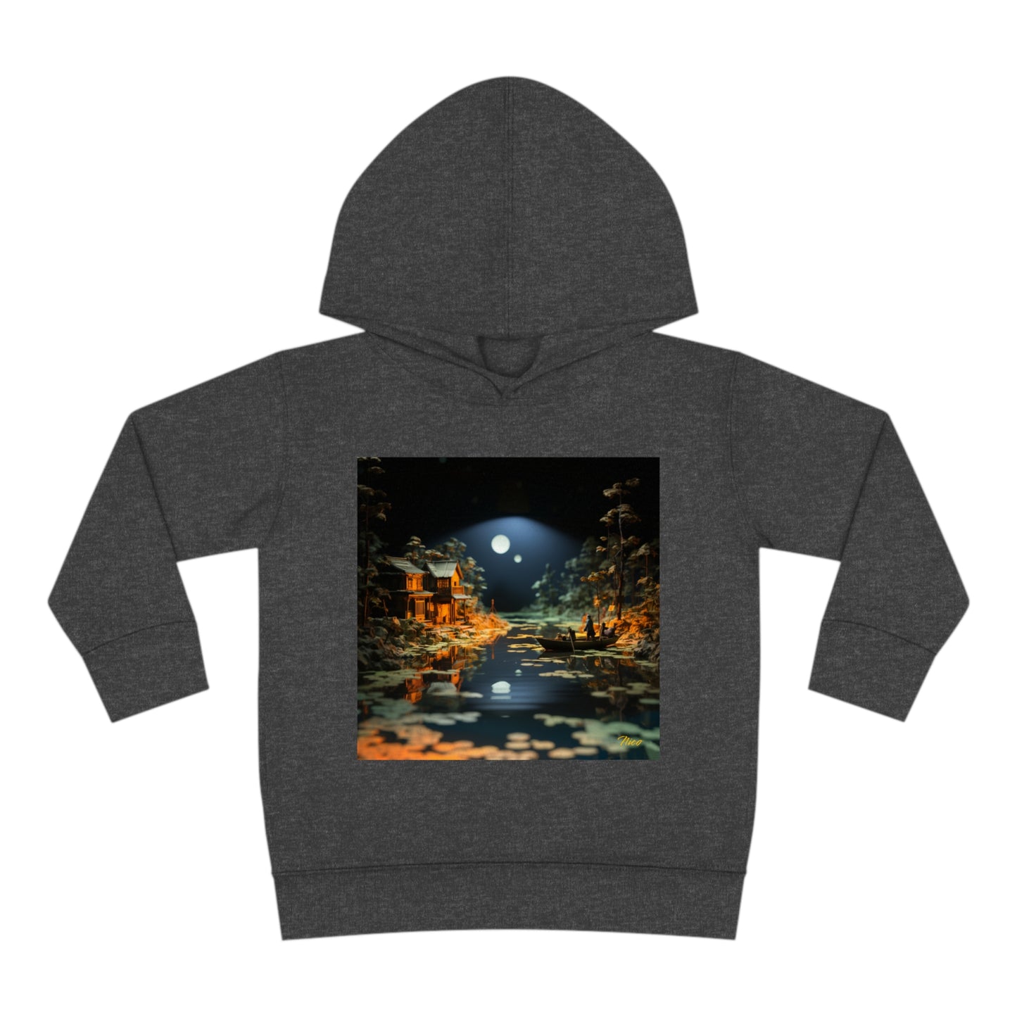 Born On A Bayou Series Print #3 Toddler Pullover Fleece Hoodie