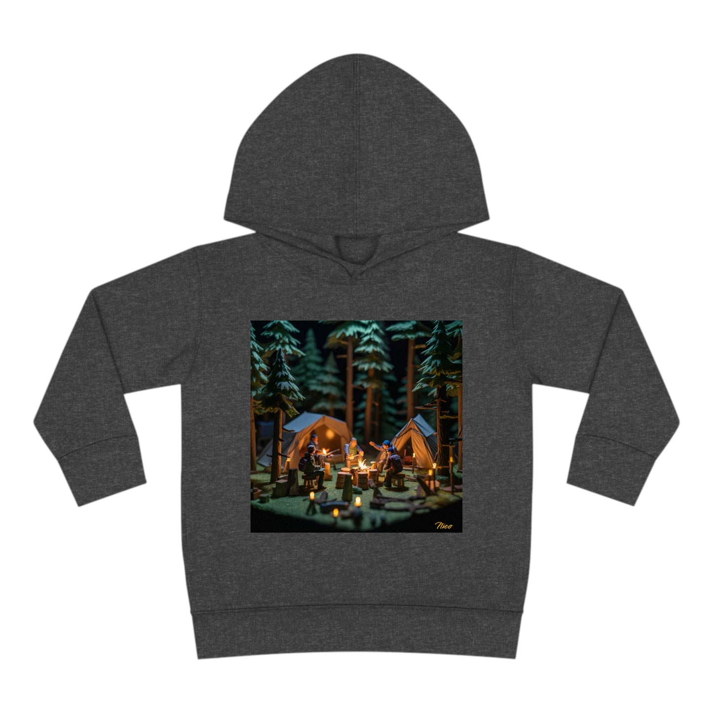 Under The Starry Skies Series Print #10 Toddler Pullover Fleece Hoodie