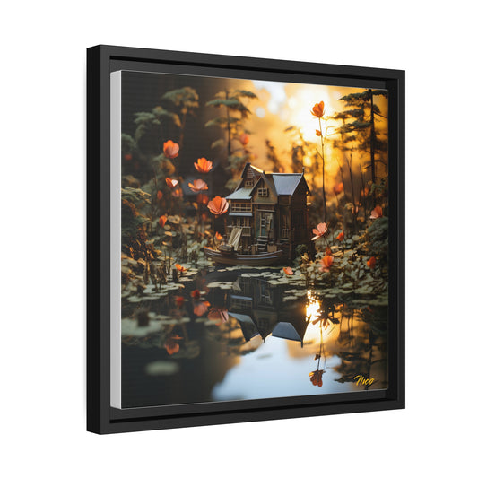 Born On A Bayou Series Print #7 - Black Framed Canvas Print