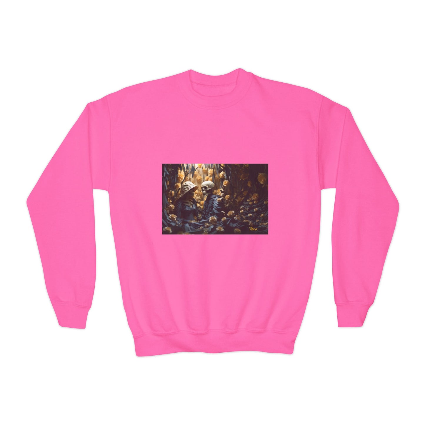 Halloween 2024 Series Print #4 Youth Crewneck Sweatshirt