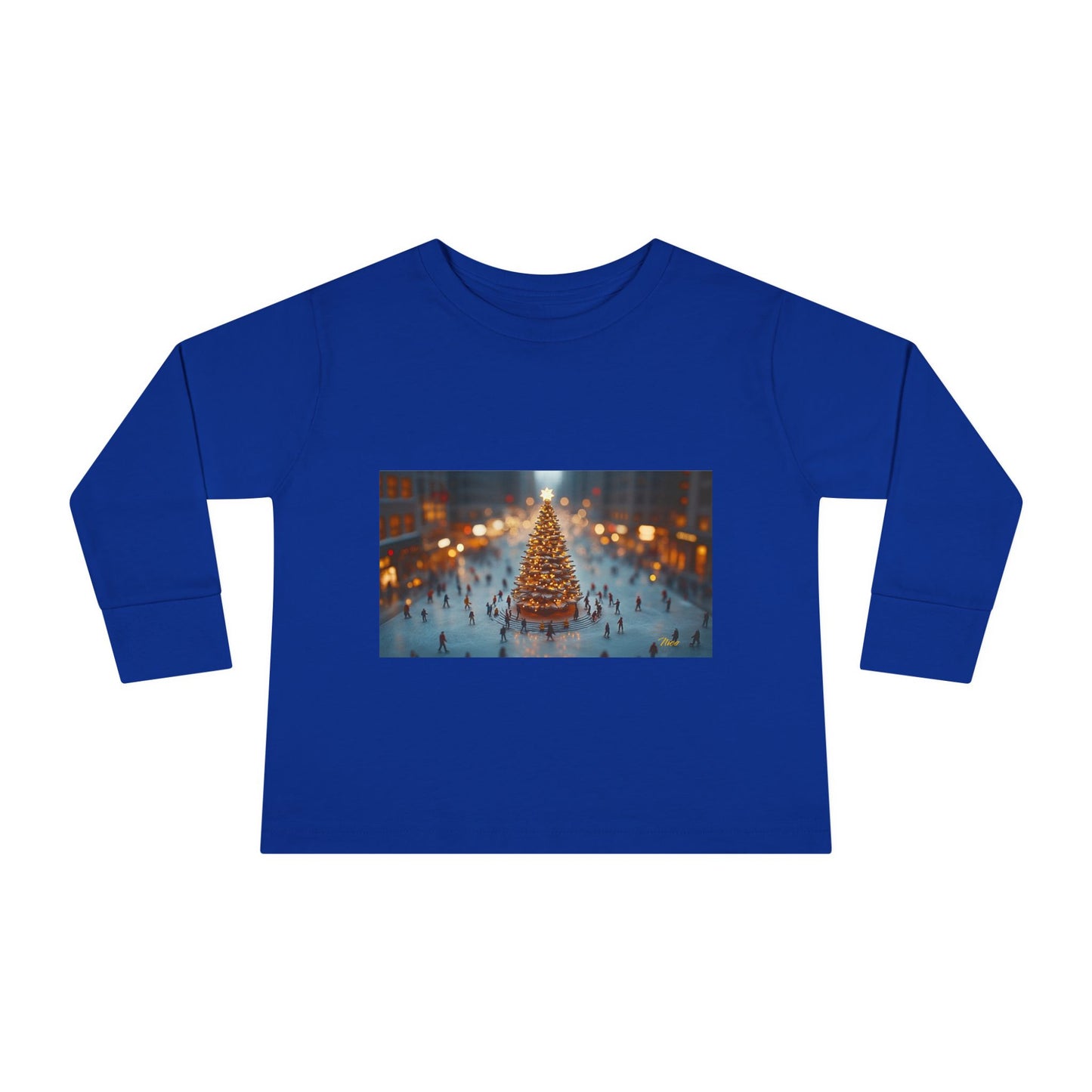 Chirstmas 2024 Series Print #7 Toddler Long Sleeve Tee