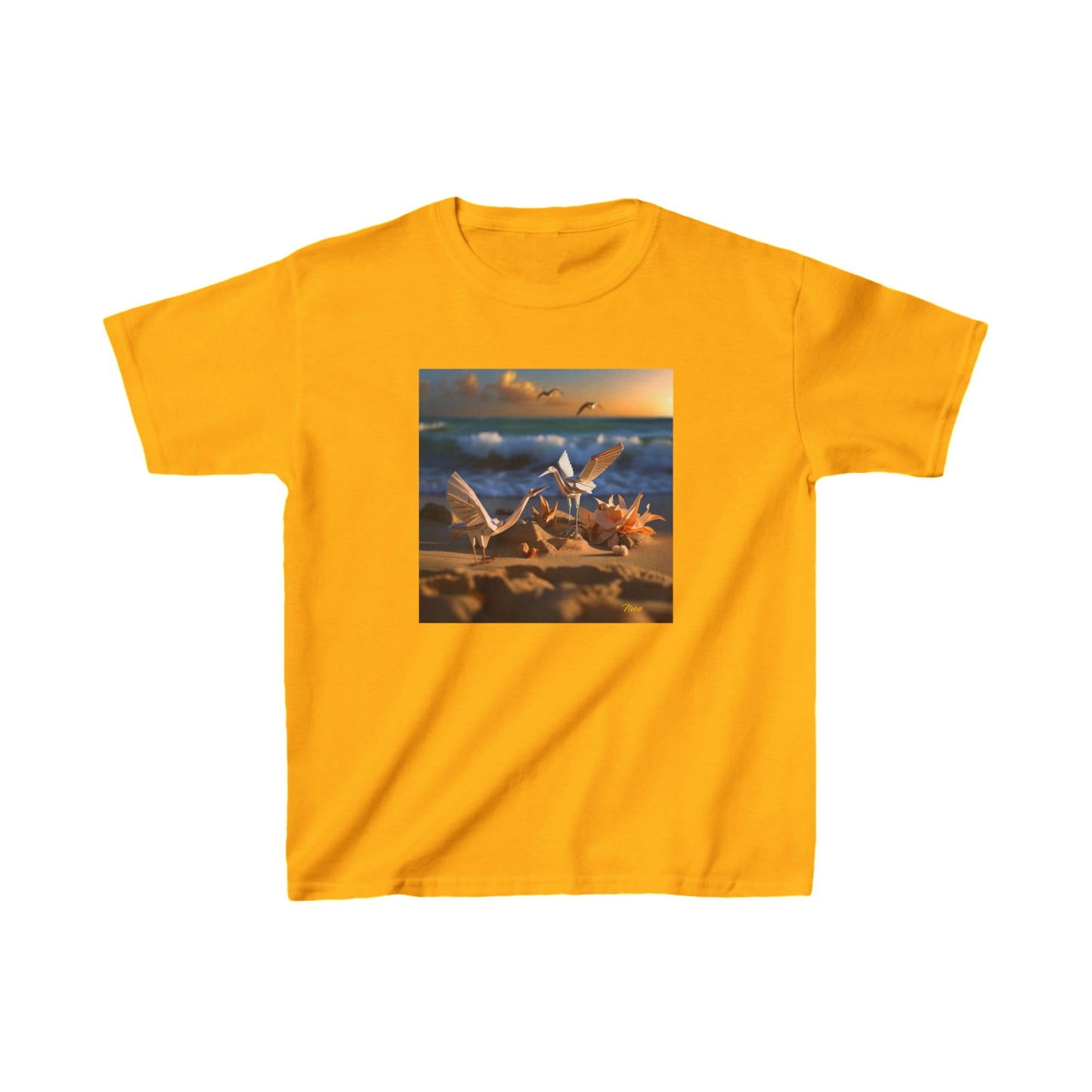 By The Seaside Series Print #3 Kids Heavy Cotton™ Tee