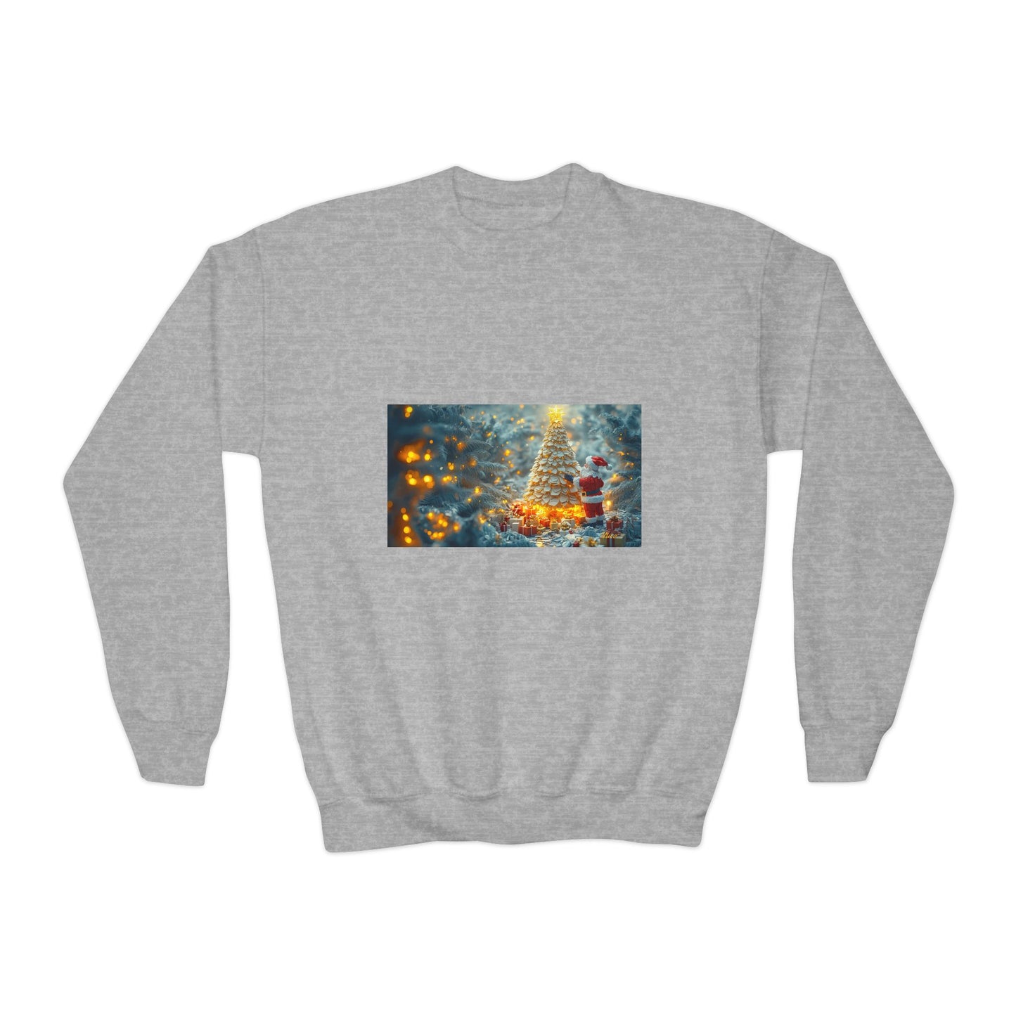 Chirstmas 2024 Series Print #10 Youth Crewneck Sweatshirt