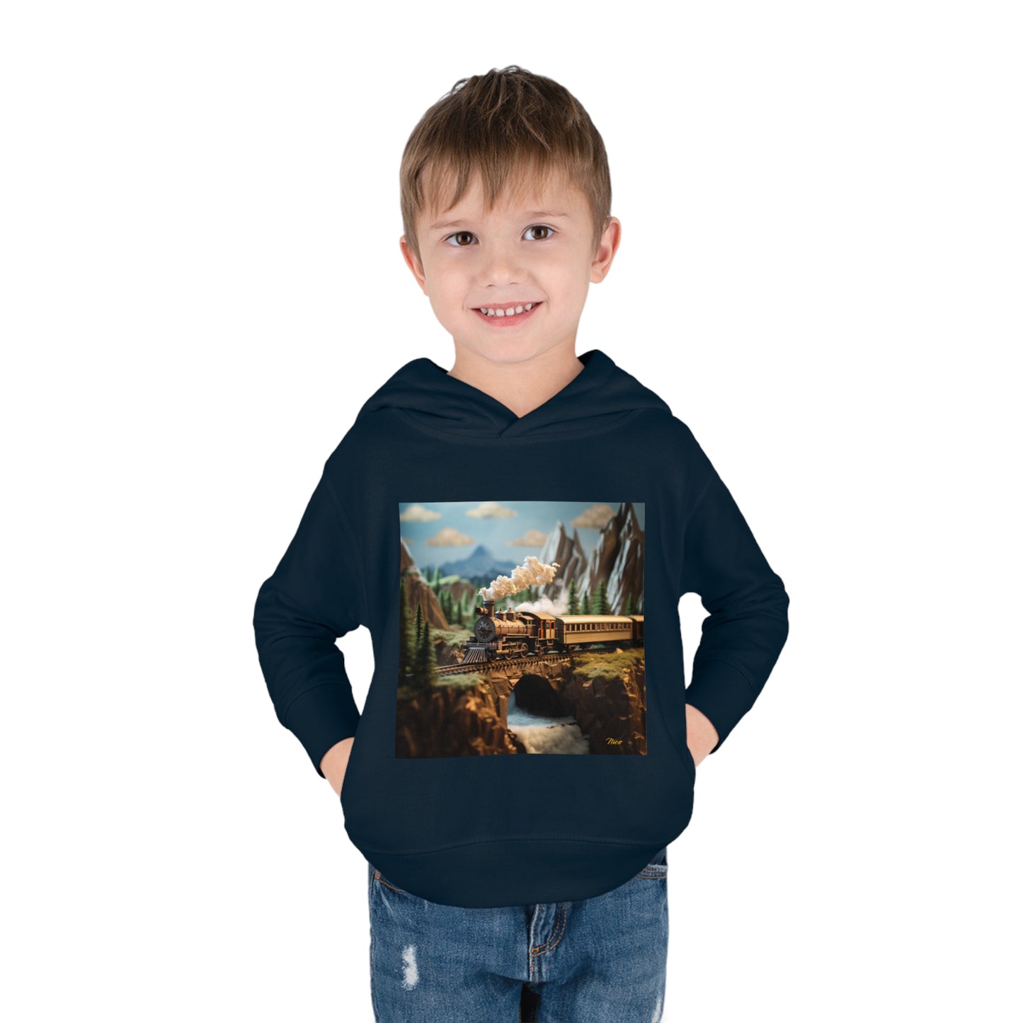 Orient Express Series Print #5 Toddler Pullover Fleece Hoodie