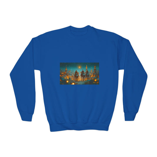 Chirstmas 2024 Series Print #9 Youth Crewneck Sweatshirt