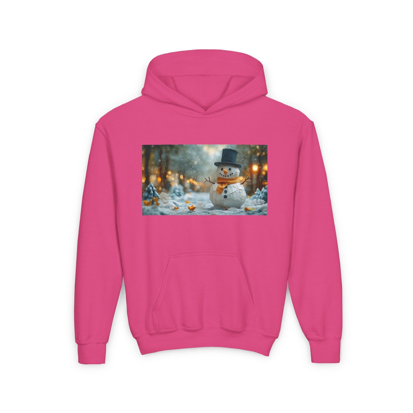 2024 Series Print #11 Youth Heavy Blend Hooded Sweatshirt