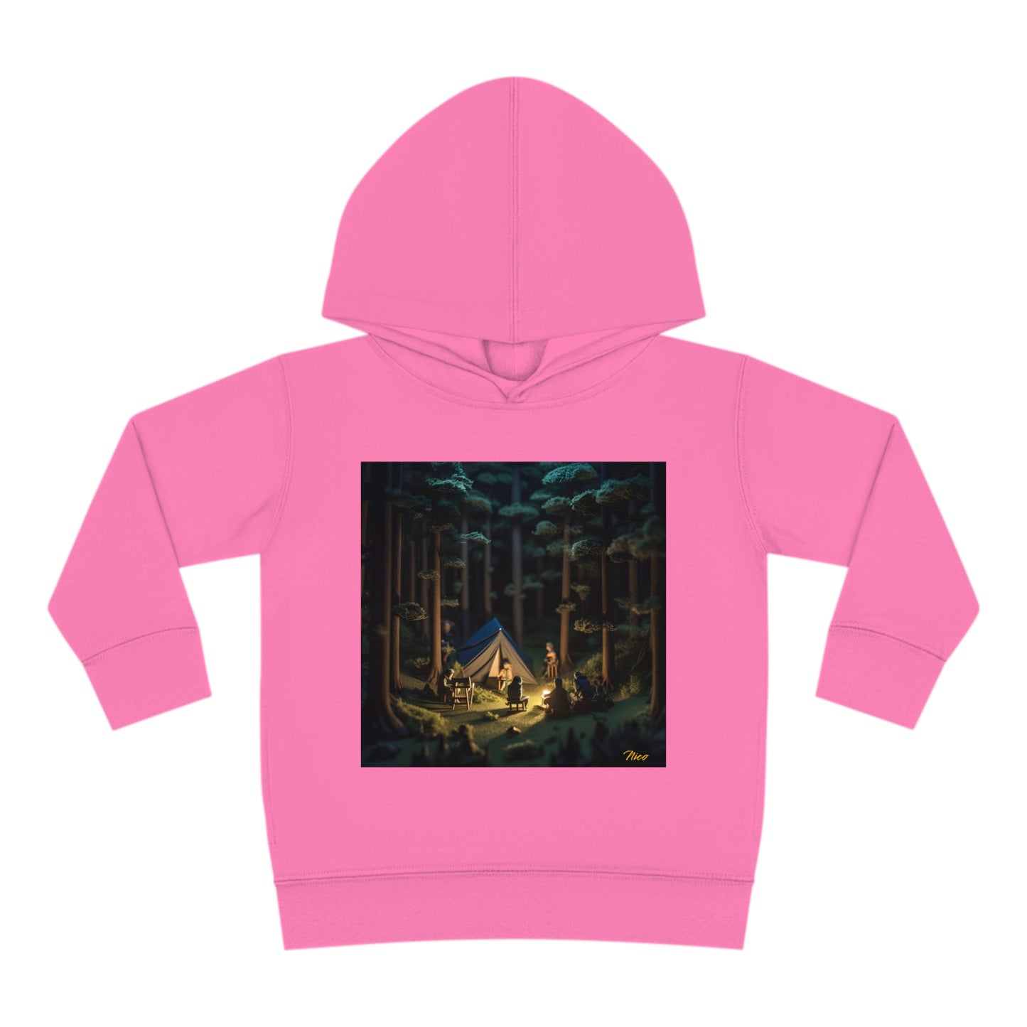 Under The Starry Skies Series Print #6 Toddler Pullover Fleece Hoodie