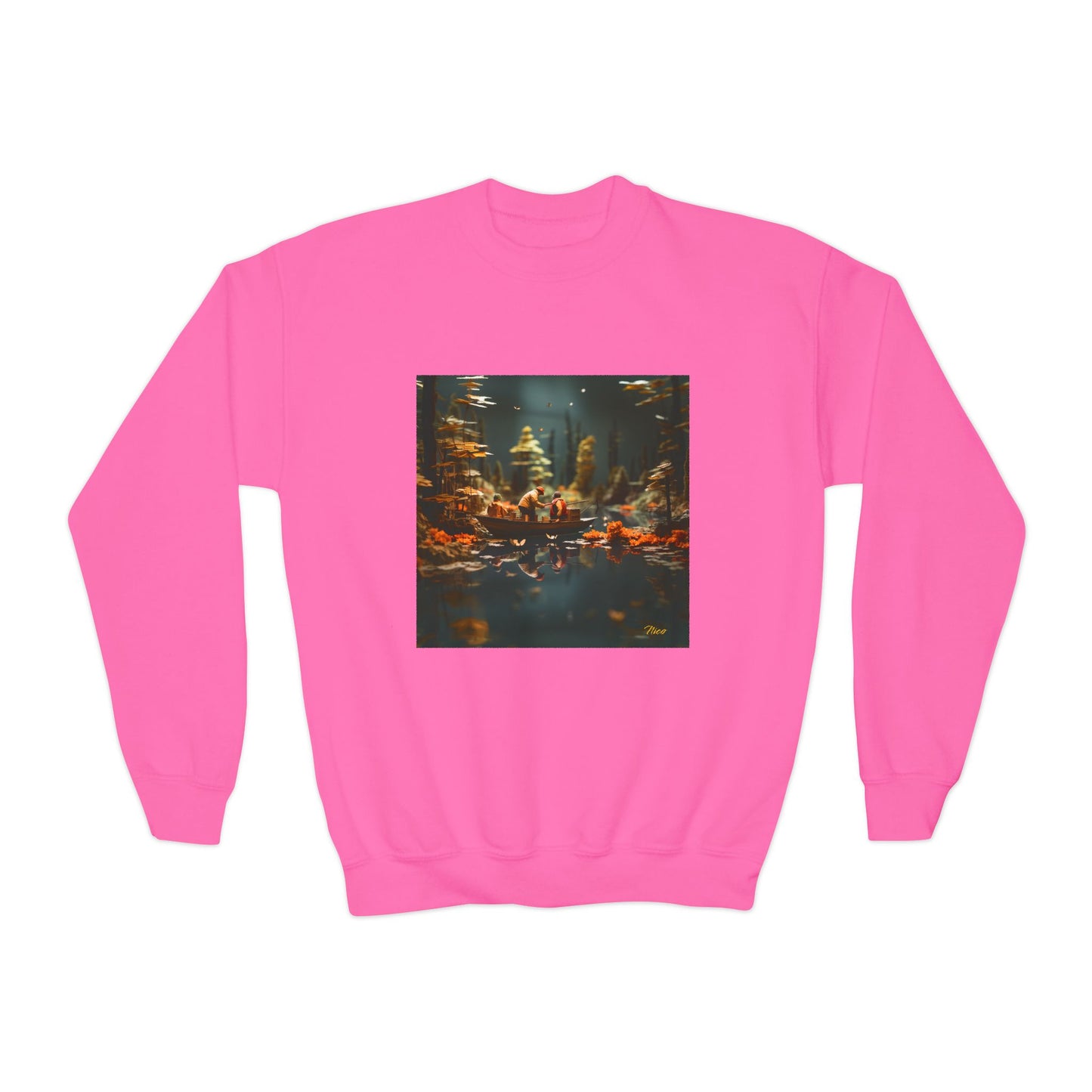 Copy of Under The Starry Skies Series Print #10 Youth Crewneck Sweatshirt