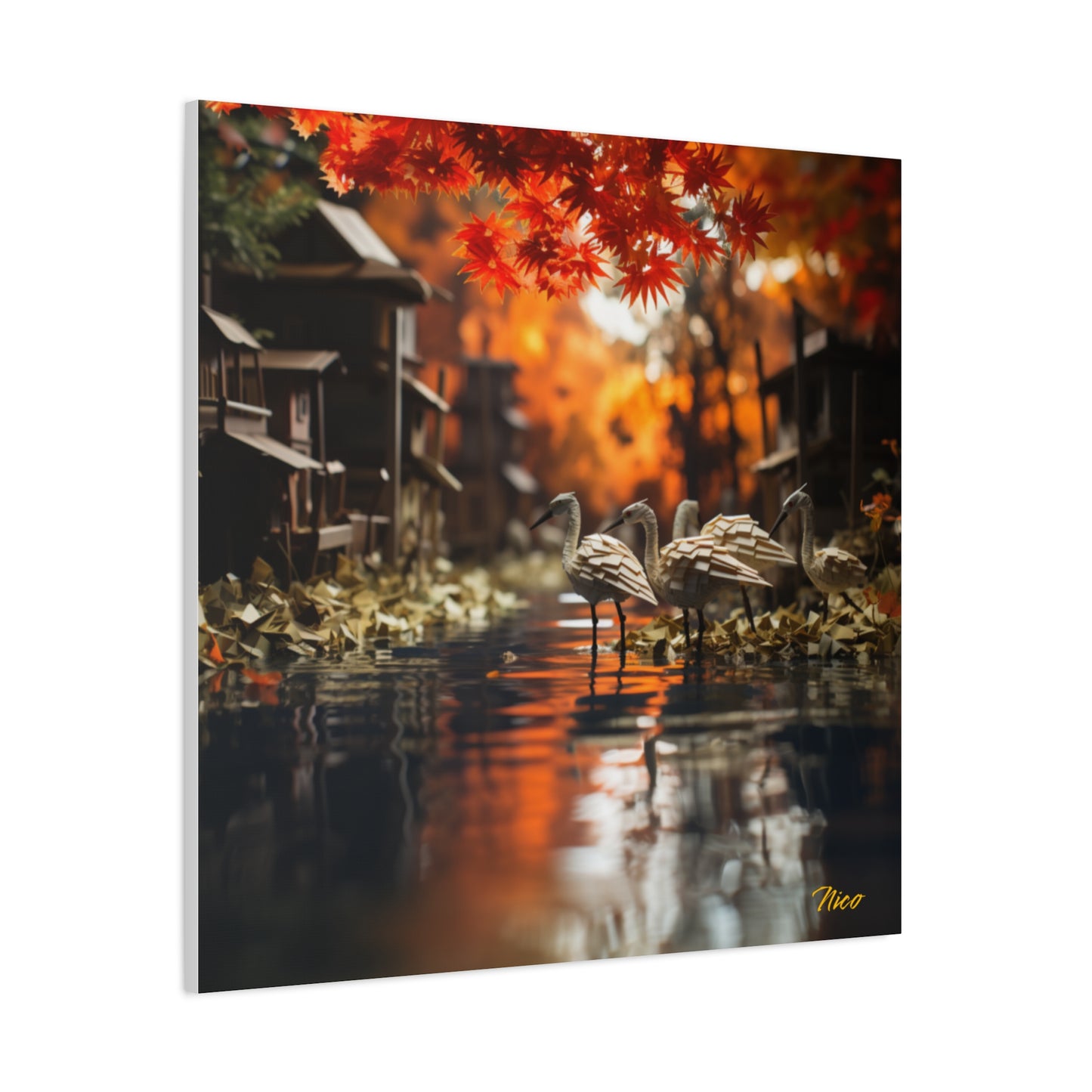 Born On A Bayou Print #8 - Streached Matte Canvas Print, 1.25" Thick