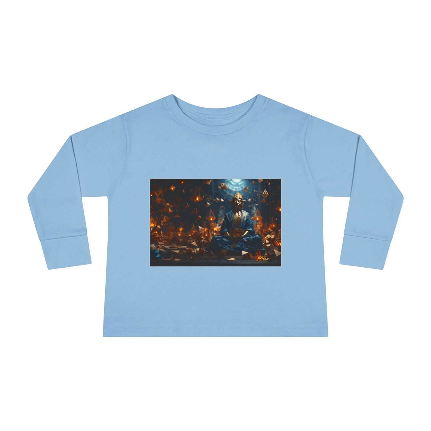 Ascending Buddha Series Print #1 Toddler Long Sleeve Tee