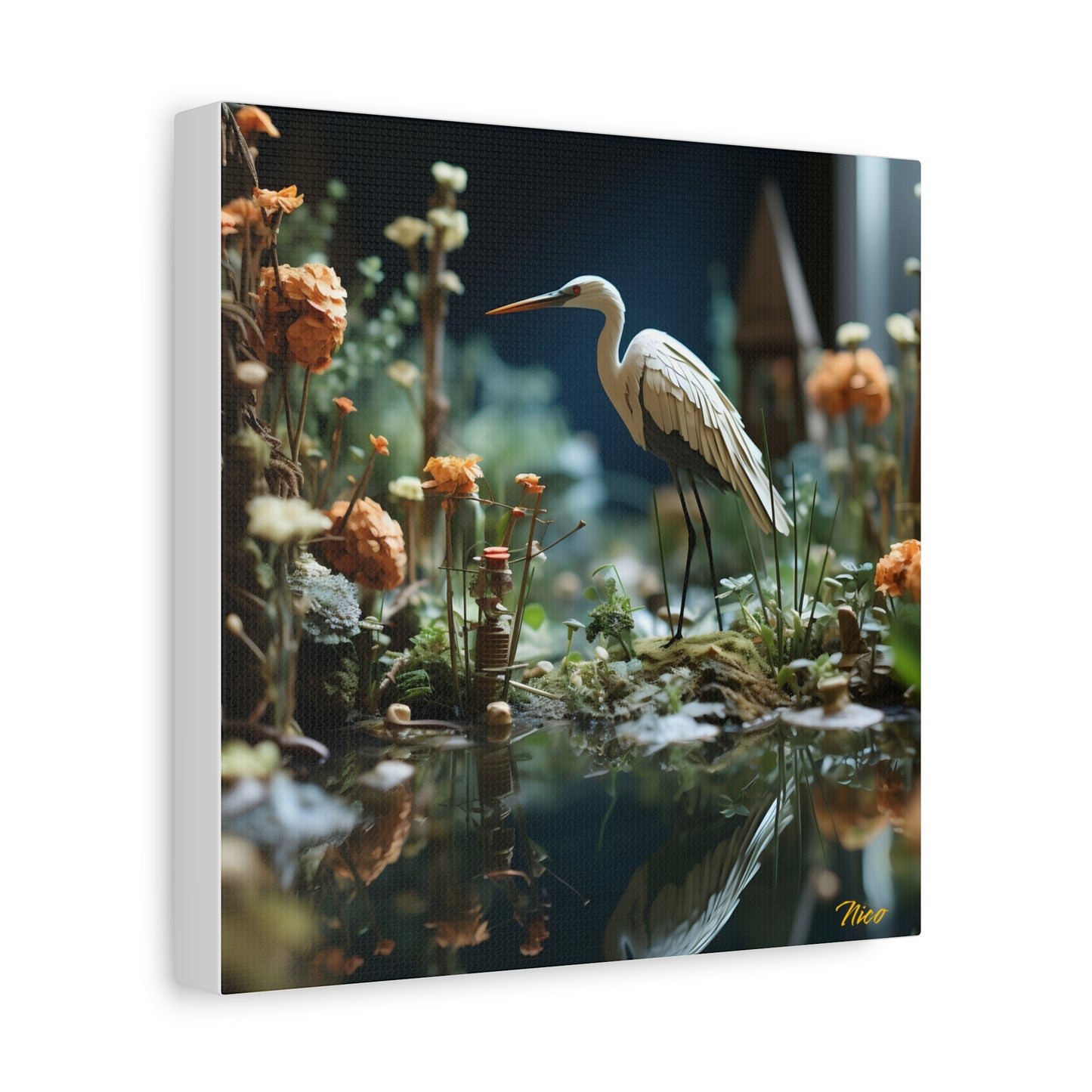 Born On A Bayou Print #1 - Streached Matte Canvas Print, 1.25" Thick