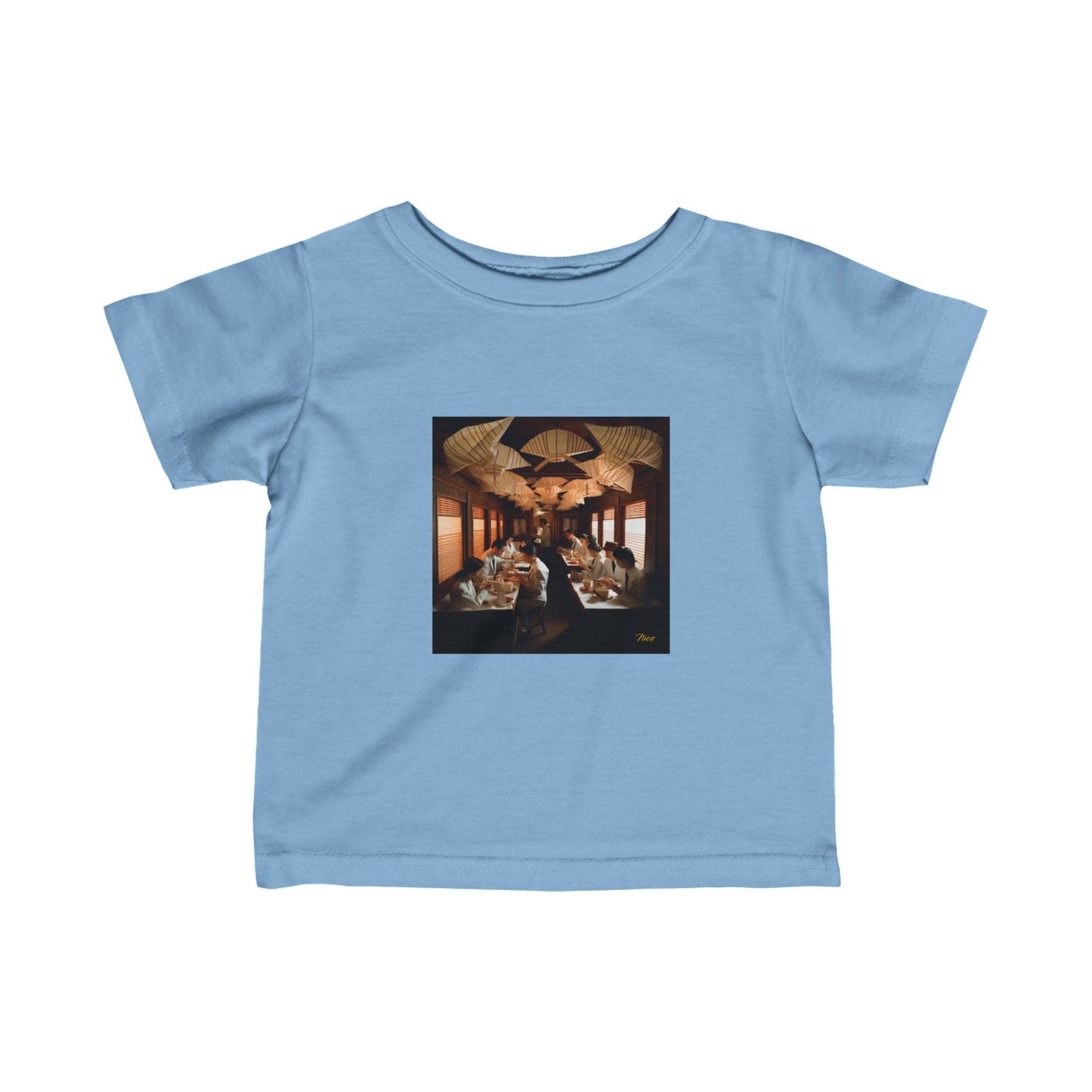 Orient Express Series Print #4 Infant Fine Jersey Tee