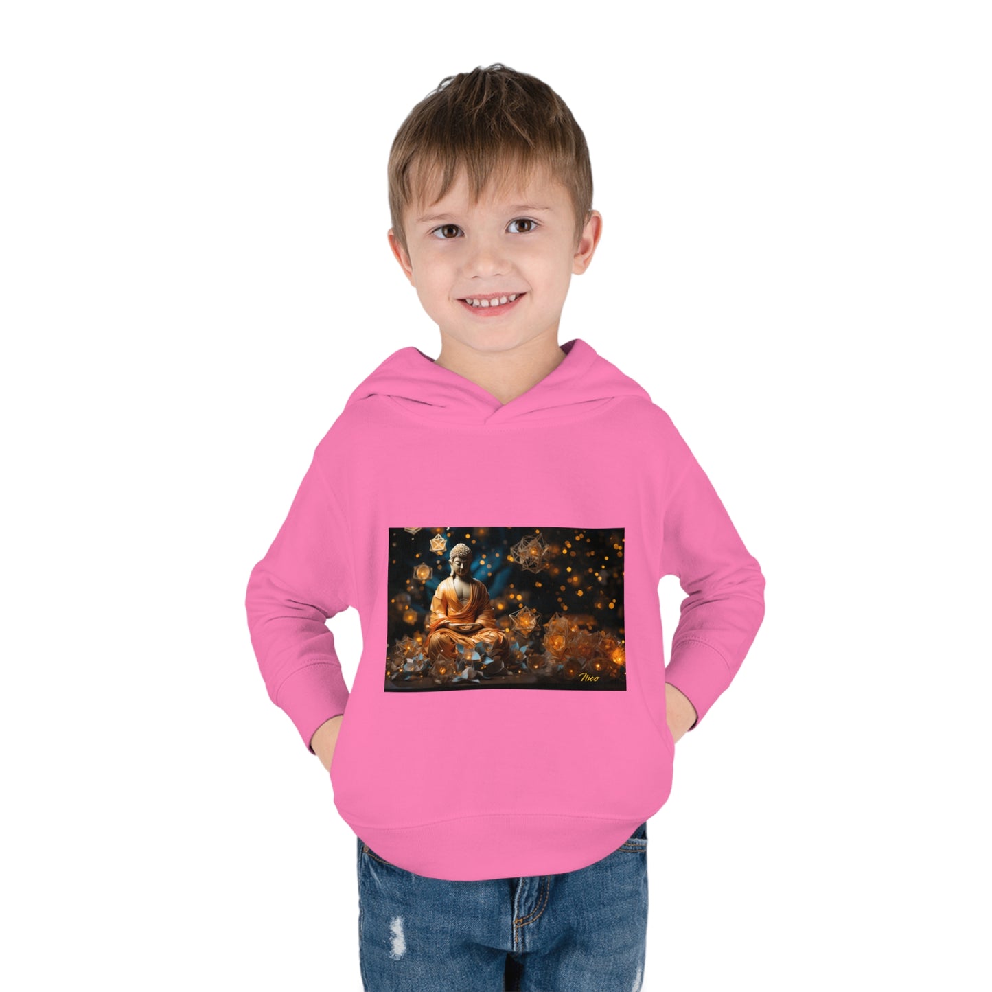 Ascending Buddah Series Print #8 Toddler Pullover Fleece Hoodie