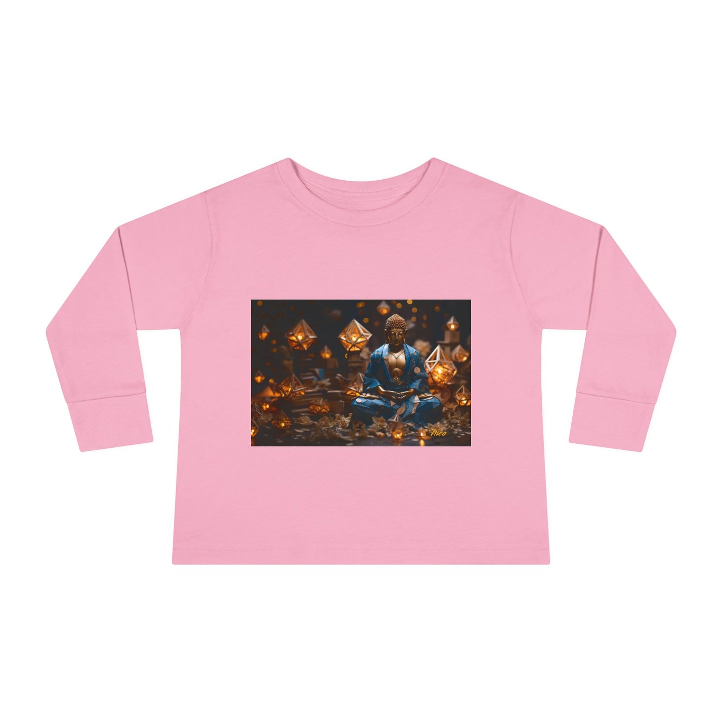 Ascending Buddha Series Print #3 Toddler Long Sleeve Tee