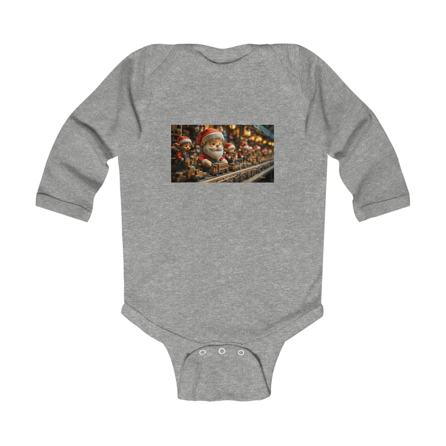 Chirstmas 2024 Series Print #3 Infant Long Sleeve Bodysuit