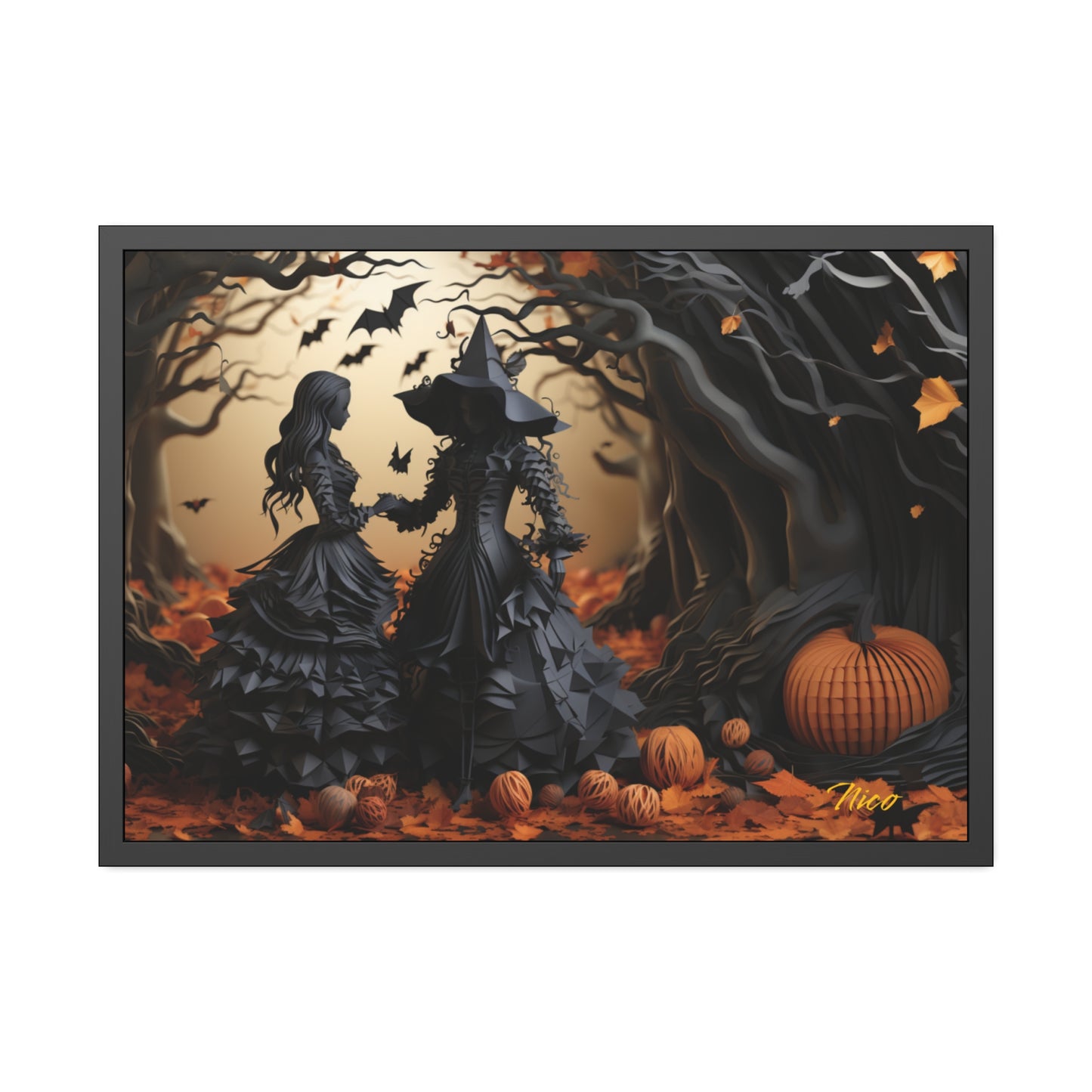 Halloween 2024 Series Print #9 - Framed Fine Art Paper Print